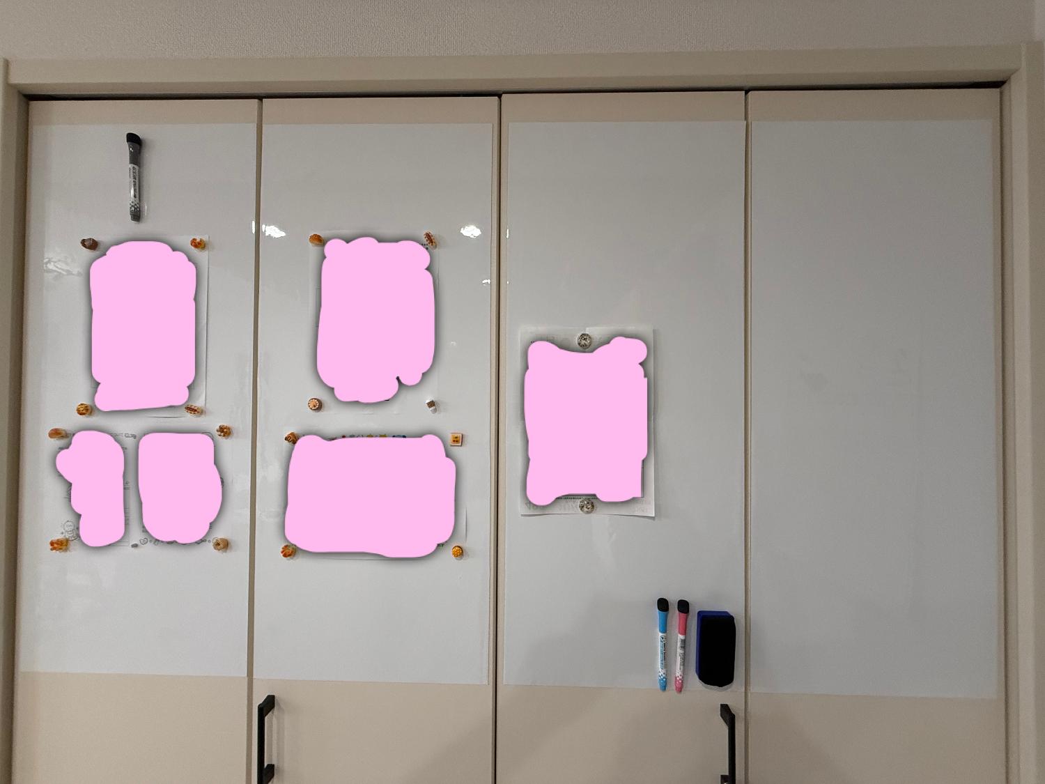 ホワイトボードシート 壁に貼るホワイトボード マグネットシート レビュー画像5