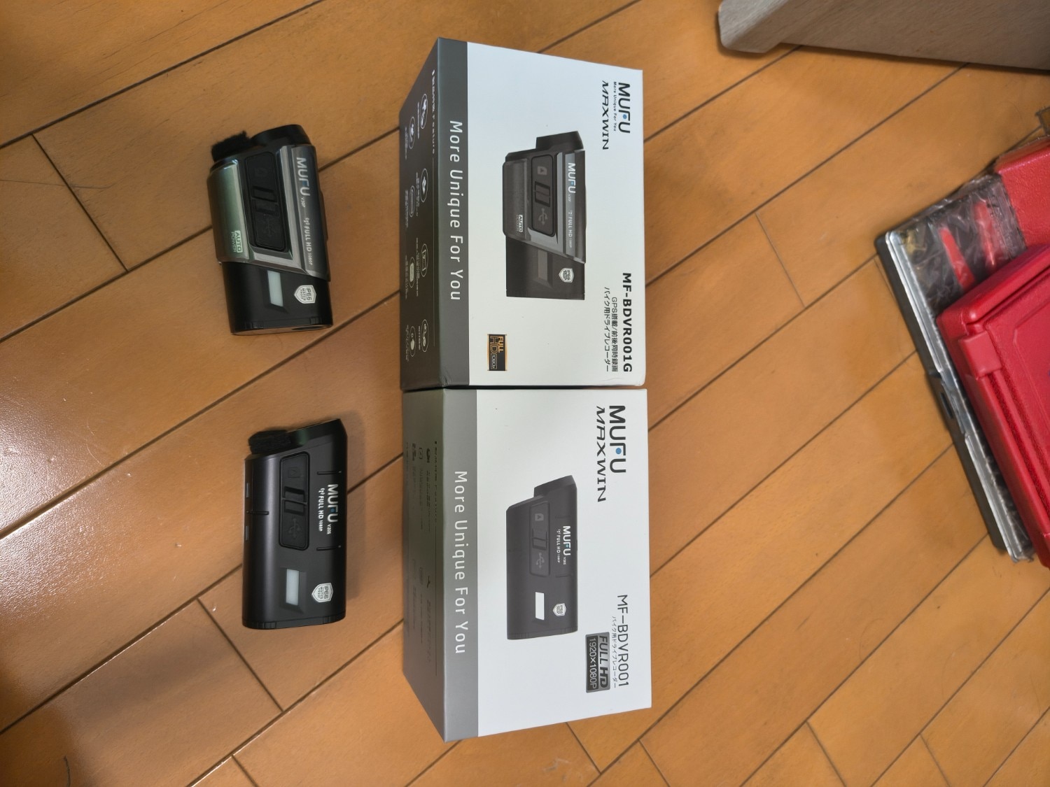 楽天市場】ドライブレコーダー バイク用 2カメラ 前後 同時録画 MUFU