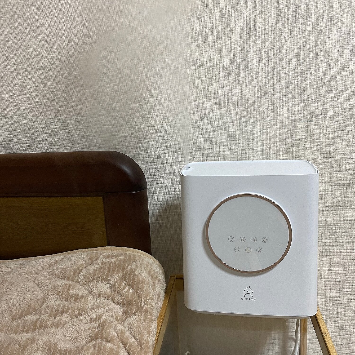 楽天市場 30 Off 期間限定10 999円 7 699円 高評価4 4点 Epeios 加湿器 4 5l大容量 電解水を生成 蒸気が空間を99 除菌 実証データ有り 最大400ml Hハイパワー 超音波 省エネ 1日たった5円 コンパクト 40h 稼働 静音 アロマ対応 上から簡単給水 1年保証