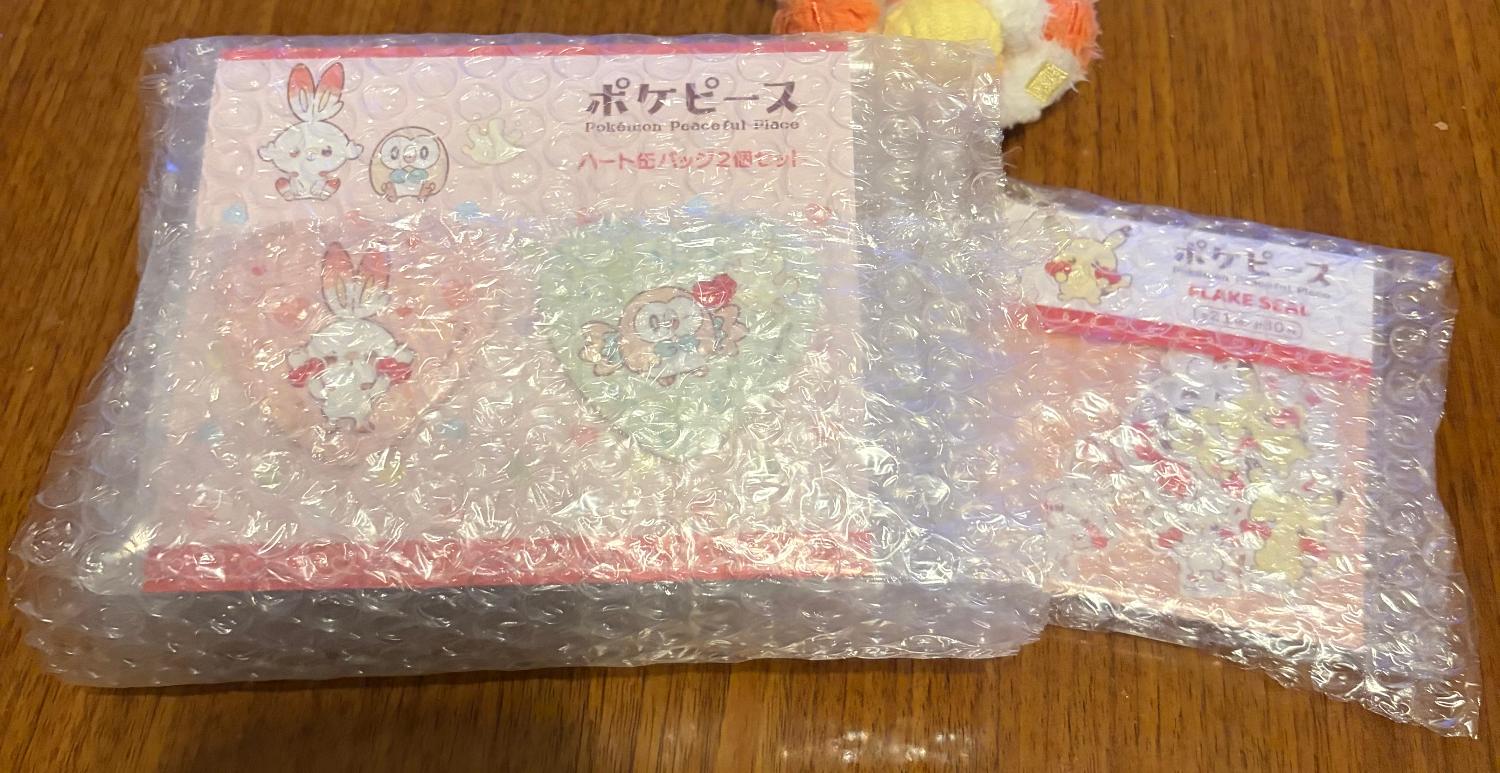 楽天市場】【在庫数量限定】ポケピース ハート缶バッジ2個セット