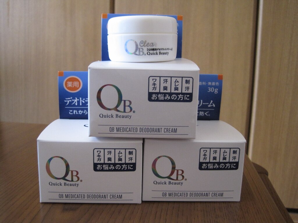 【楽天市場】QB 薬用デオドラントクリーム 40C 30g 医薬部外品QB Medicated Deodorant Cream 40C 30g