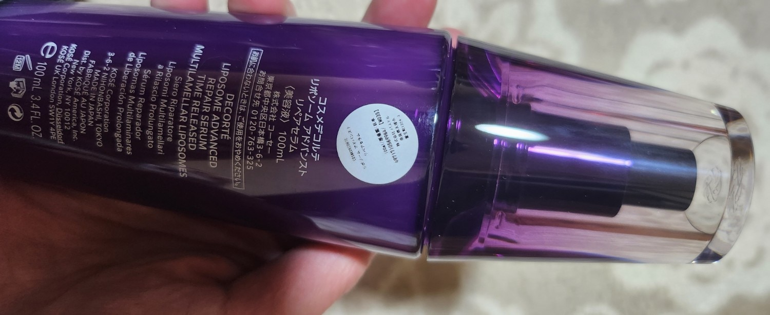 ★ポイント10倍＆割引クーポン★コスメデコルテ リポソーム アドバンスト リペアセラム サイズ50ml 75ml 100 コスメデコルテ リポソーム アドバンストリペアセラム レビュー画像3