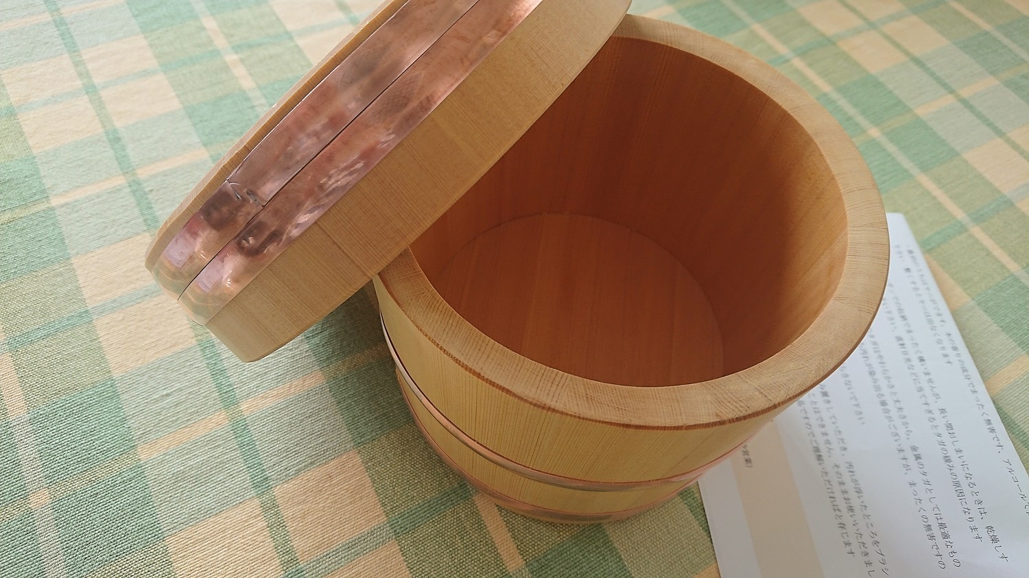 楽天市場】おひつ 3合 木曽さわら 江戸銅タガ 【木曽の漆器よし彦