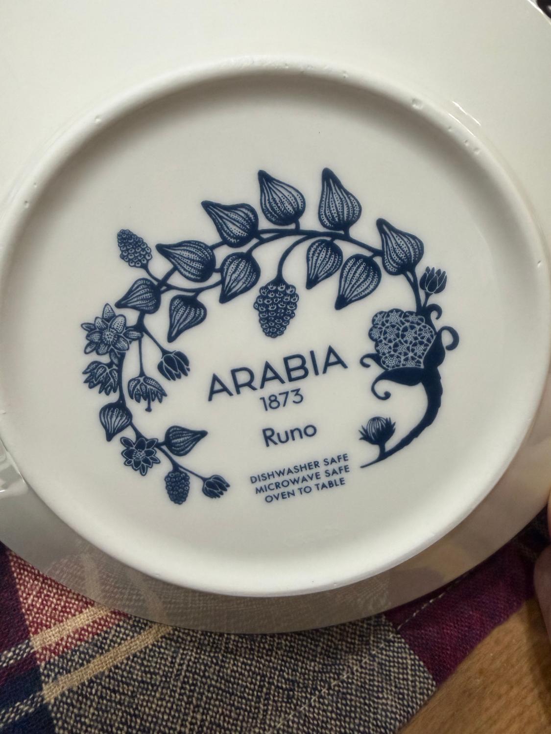 ARABIA | [公式] アラビア ルノ プレート 14cm ソーサー サマーレイ