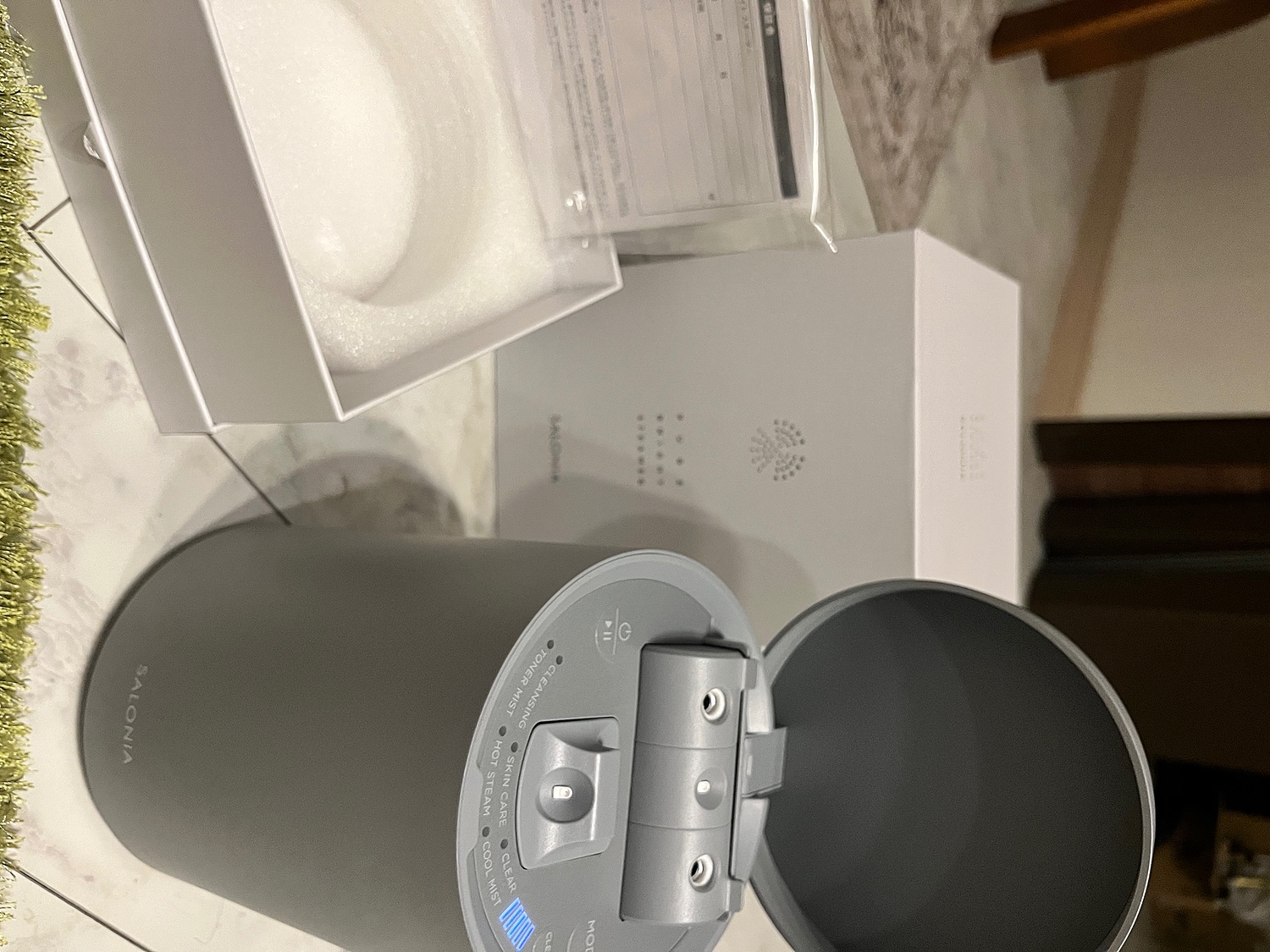 楽天市場】▽スチーマー 美顔器【SALONIA ピュアブライト