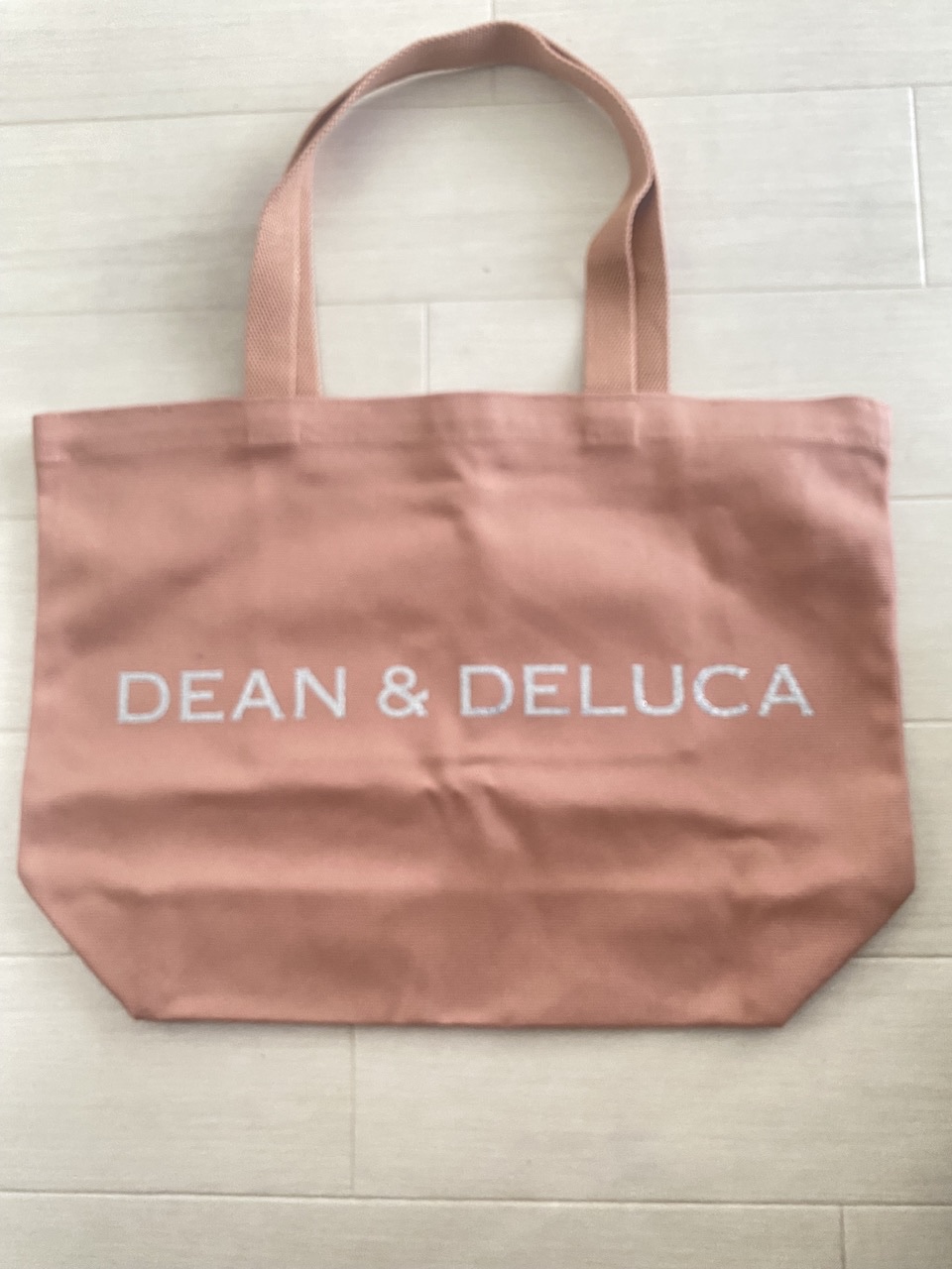 早く買お DEAN & DELUCAチャリティートートバッグ コーラル＆ブルー