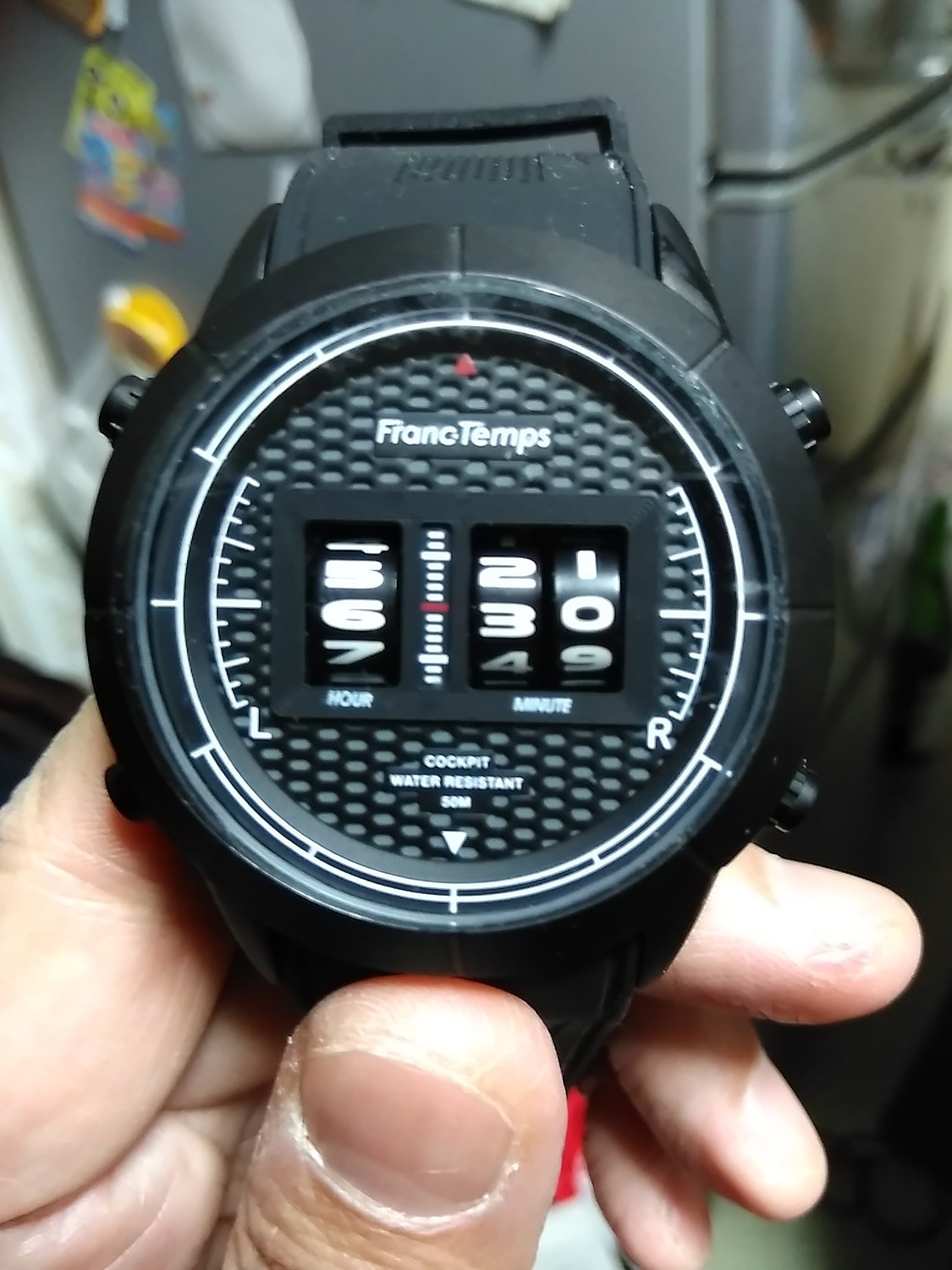 【楽天市場】腕時計 メンズ腕時計 Franc Temps COCKPIT フランテンプス コクピット ドラムウォッチ 回転式 ブランド