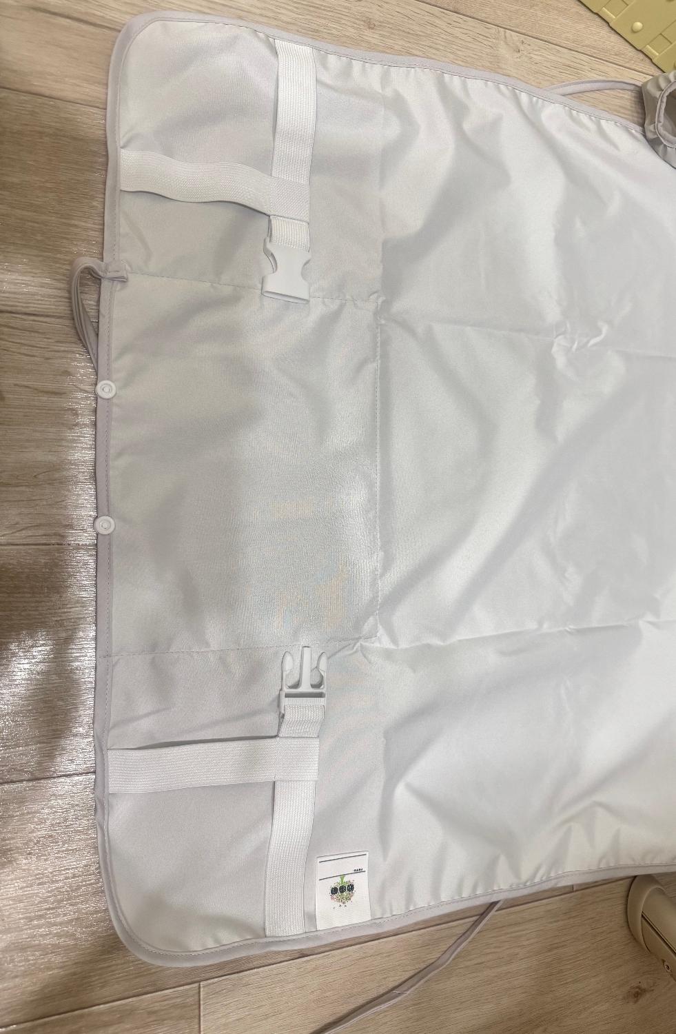 テーブルクロス一体型エプロン お食事エプロン 離乳食エプロン レビュー画像4