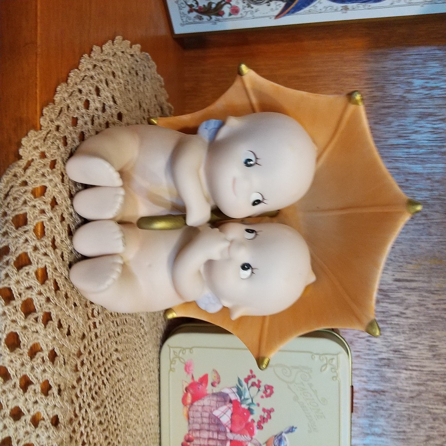 楽天市場 ローズオニールキューピー人形 キューピーペアドール レイニーデイ Rose O Neill Kewpie キューピー人形のハピコレ みんなのレビュー 口コミ