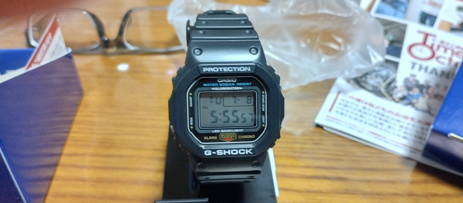 G-SHOCK Gショック ジーショック Gshock 腕時計 メンズ 時計 デジタル 防水 カジュアル 5600 OR G-SHOCK DW-5600 スピードモデル レビュー画像7