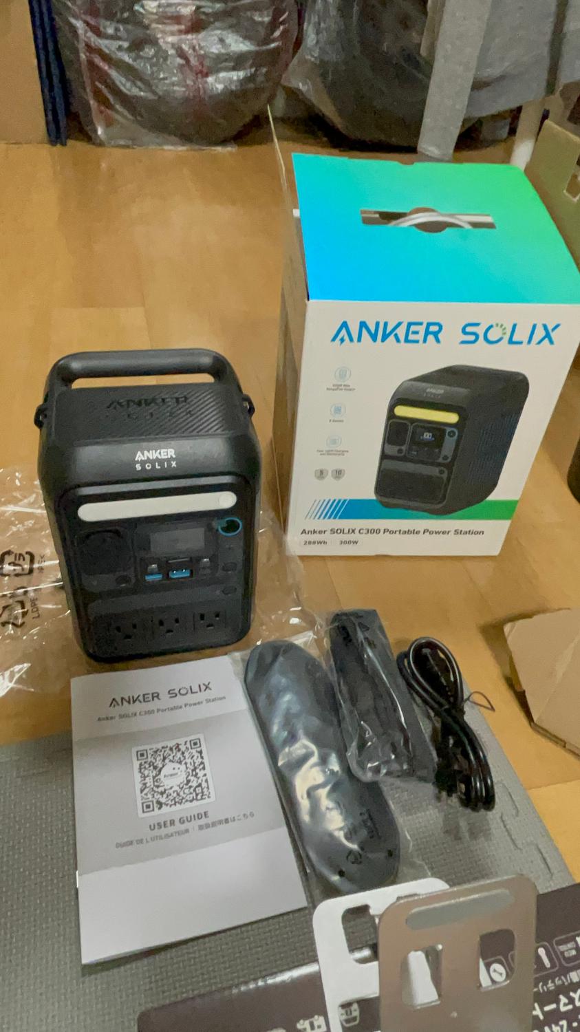 楽天市場】アンカー ポータブル電源 288Wh Solix C300 Portable Power