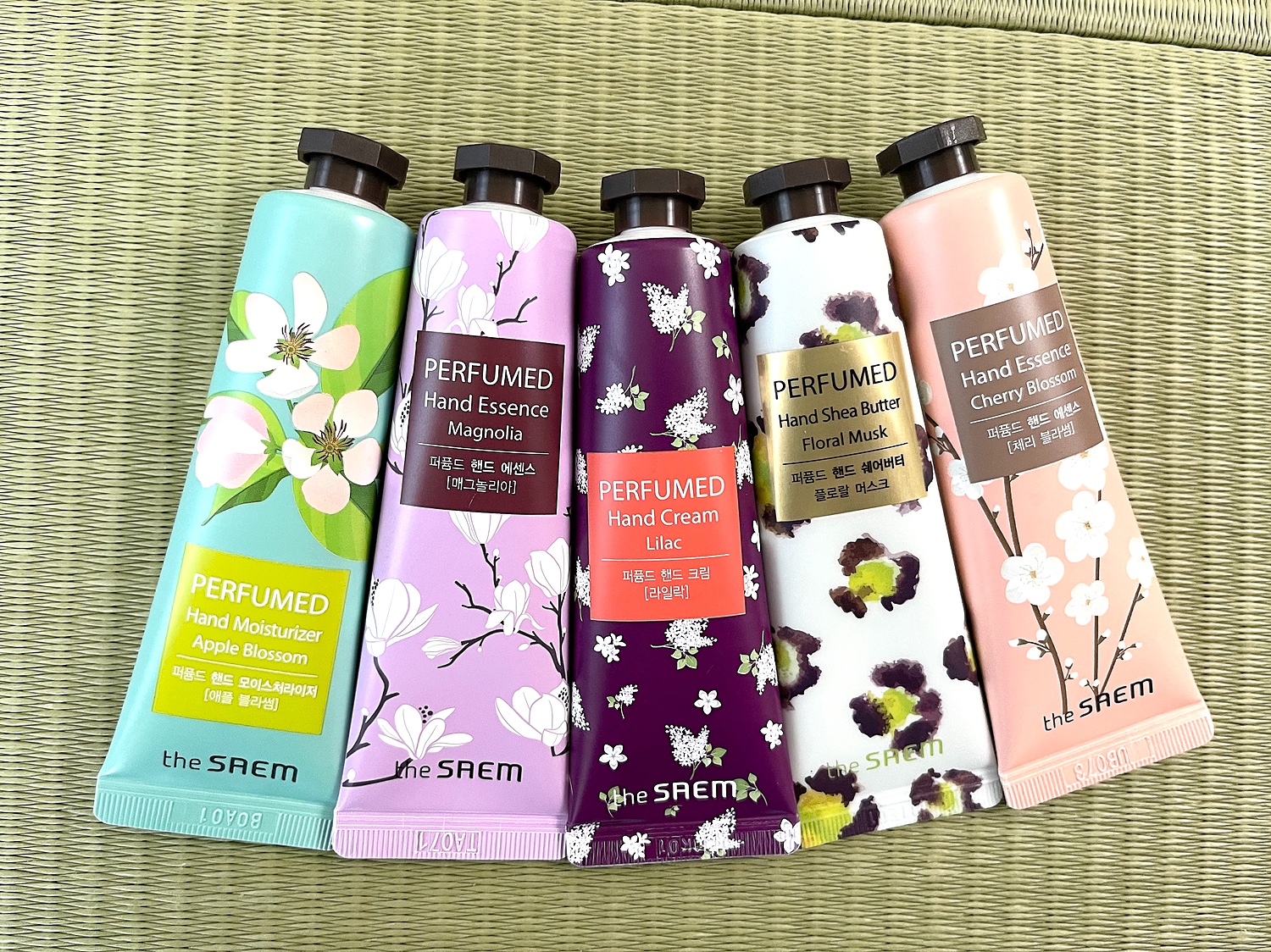 楽天市場】【選べる5個】ザセムハンドクリーム パヒューム ハンド クリーム 25類 韓国コスメ the SAEM PERFUMED HAND  CREAM ハンドクリーム プチプラコスメ the saem シアバター ハンドクリーム モイスチャ 保湿ハンドクリーム(JY楽天市場店) |  みんなのレビュー・口コミ