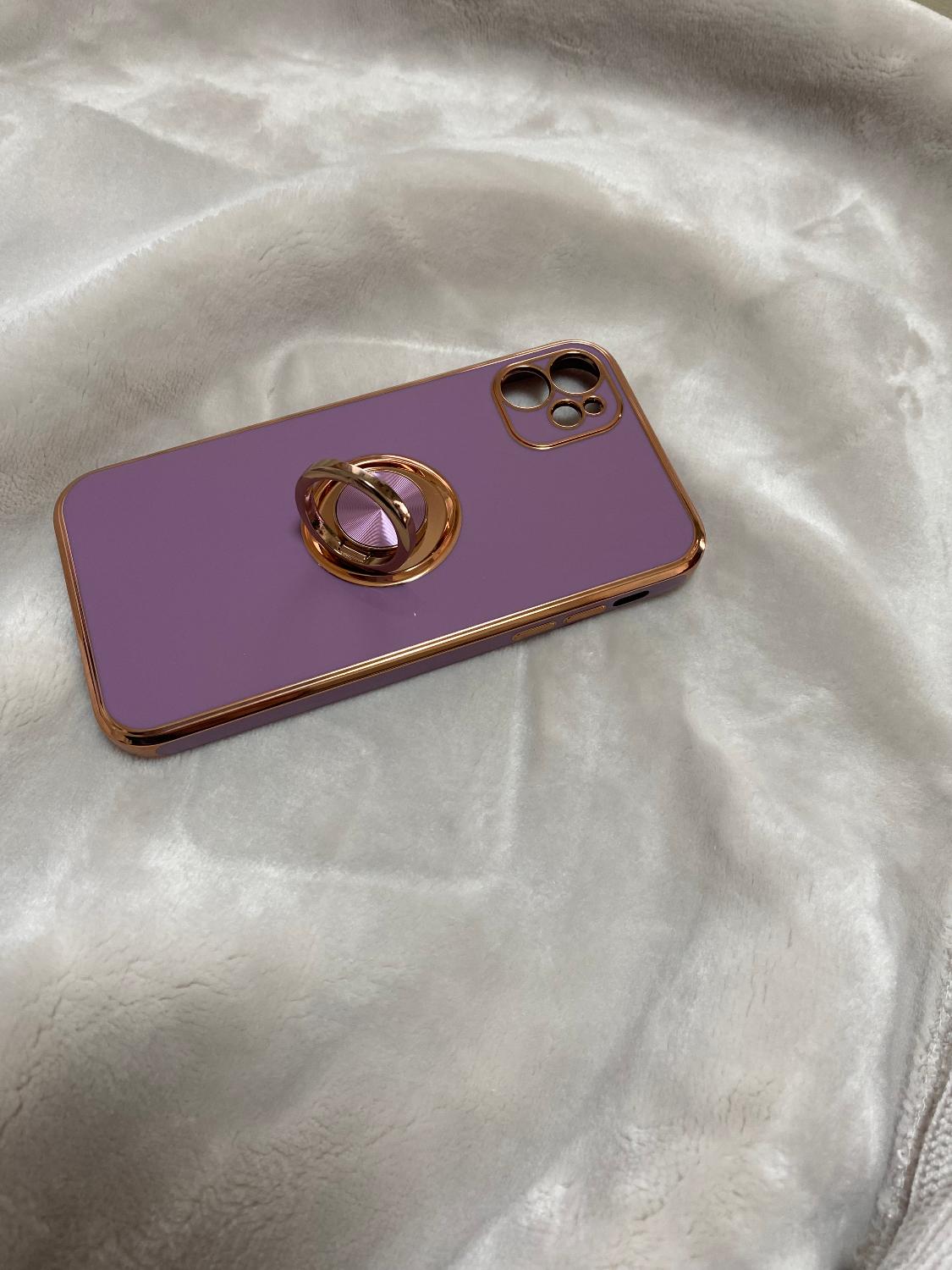 iPhoneケース リング一体型 メッキ加工 レビュー画像14