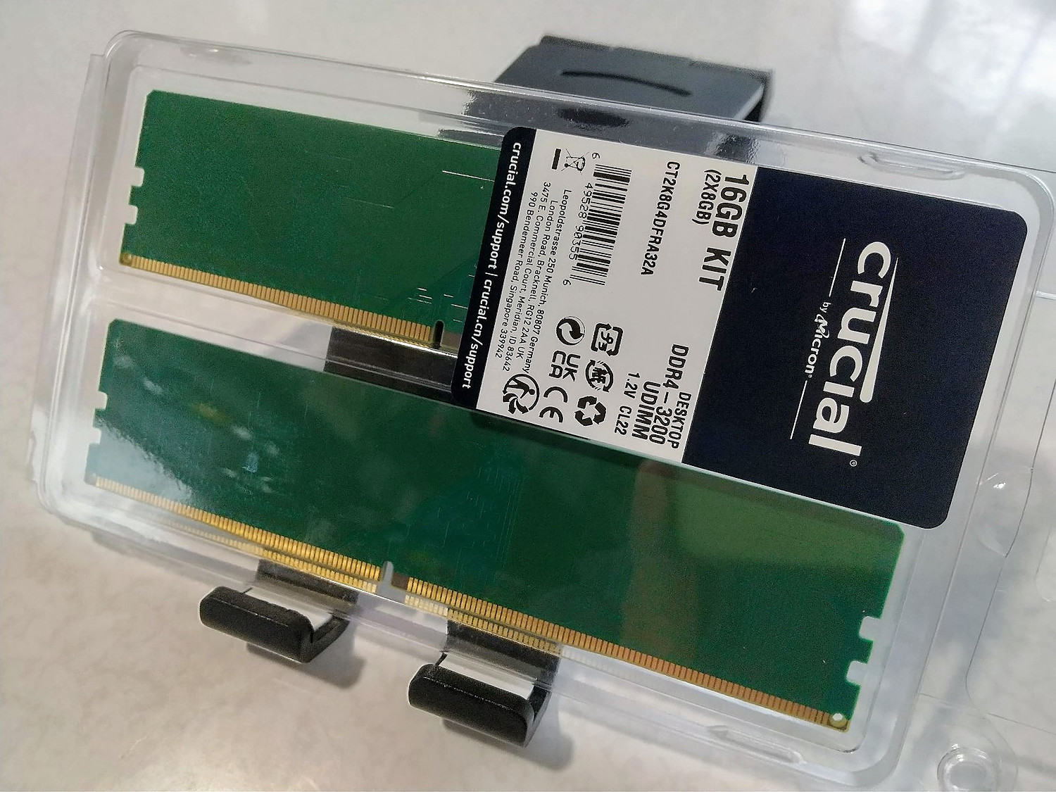 楽天市場】Crucial（クルーシャル） PC4-25600 (DDR4-3200）288pin