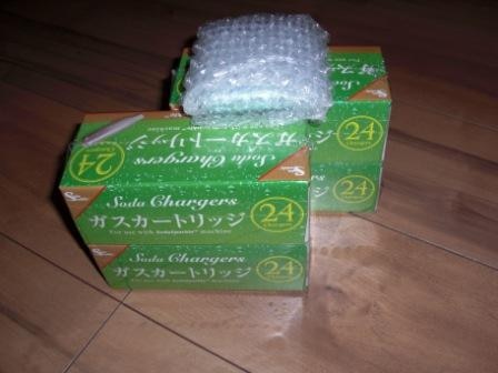 ソーダスパークル 炭酸水メーカー ガスカートリッジ レビュー画像3