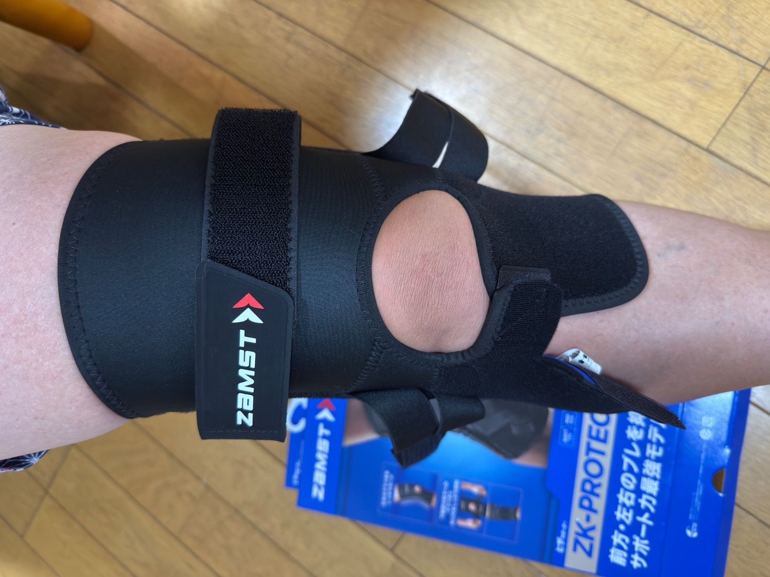 楽天市場】ザムスト ZK-PROTECT ヒザ用サポーター 左右兼用 膝用