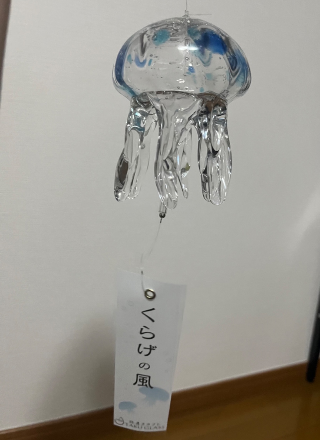 楽天市場】【ふるさと納税】【手づくり】くらげ風鈴＜クリア