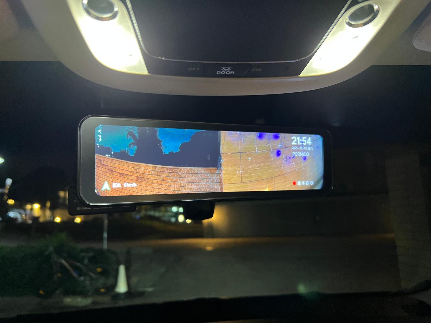 ドライブレコーダー デジタルインナーミラー PORMIDO レビュー画像2