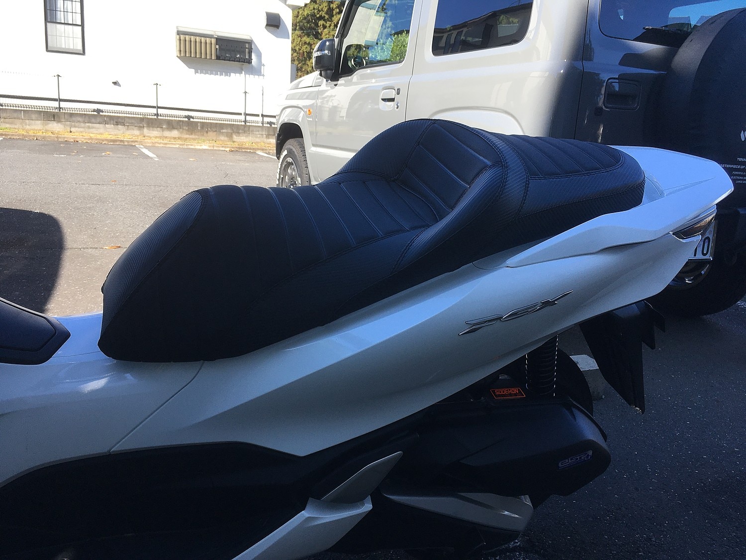 楽天市場】PCX JK05 PCX160 KF47 カスタムシート TYPE L バイク