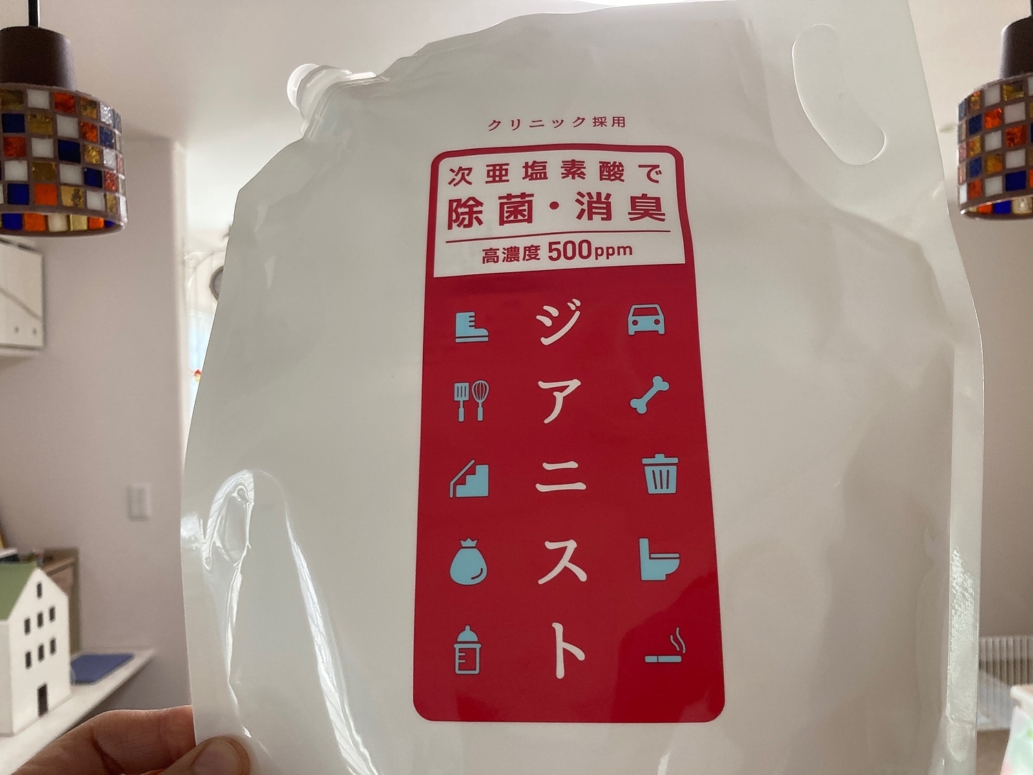 次亜塩素酸水 500ppm ジアニスト [2.5L+500ml] 合計3L 歯科医師おすすめ 次亜塩素酸 電気分解製法  次亜塩素酸水 ジアニスト ペット消臭 レビュー画像10
