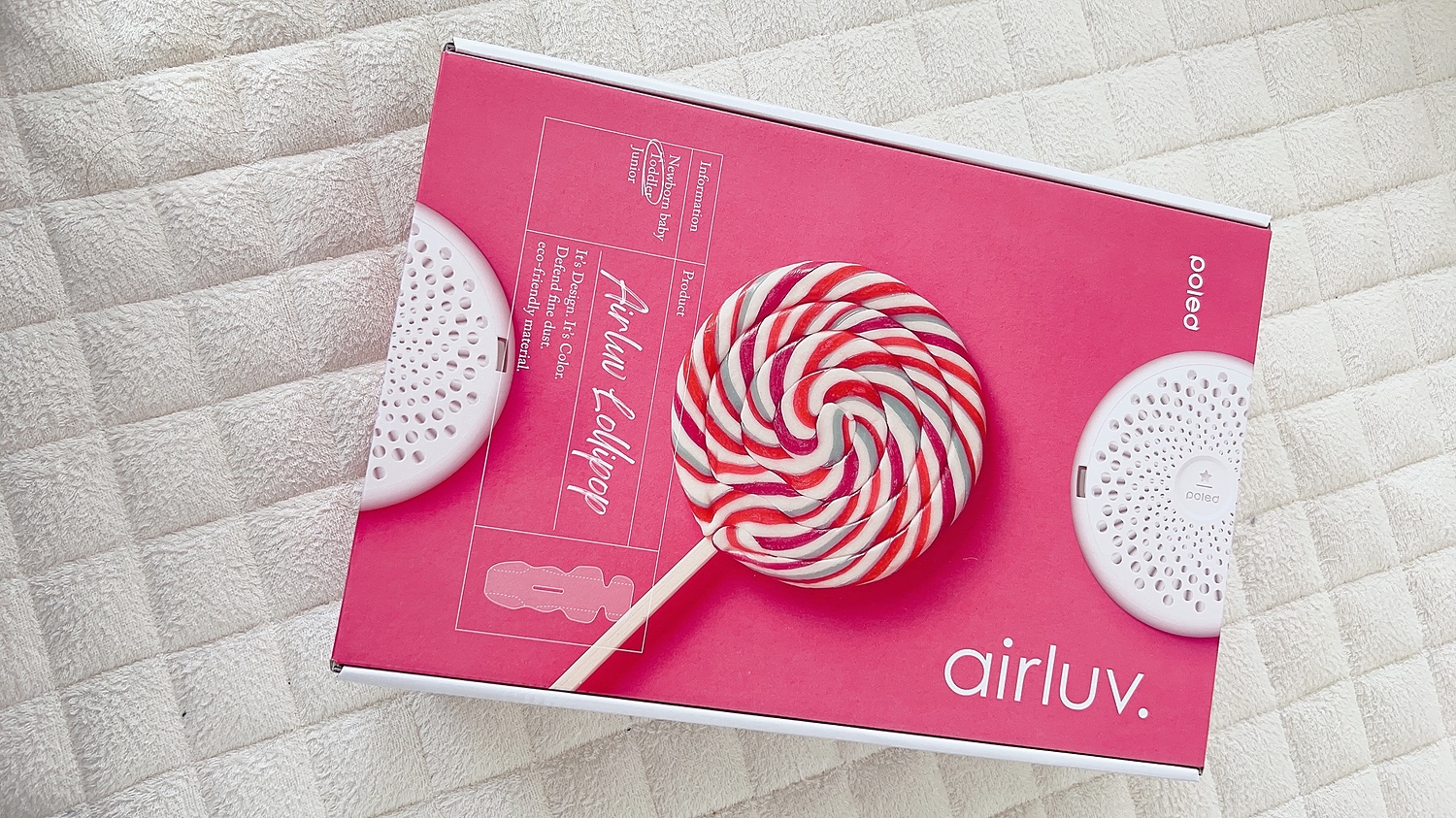 エアラブ2 ロリポップ Lolipop airluv2 ベビーカーシート 防臭袋
