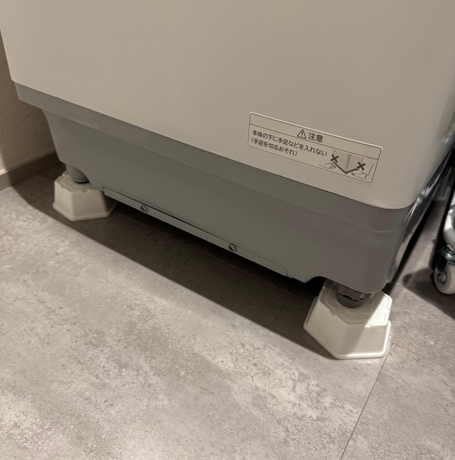 レビュー38,000件超！ ふんばるゾウ 洗濯機かさ上げ台 洗濯機防振 レビュー画像8