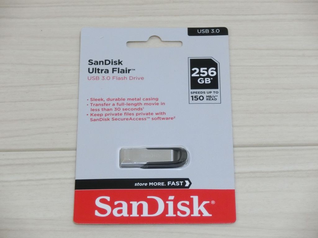 楽天市場】USBメモリ USB 256GB SanDisk サンディスク Ultra Flair USB3.0 R:150MB/s 海外リテール  SDCZ73-256G-G46 ◇メ(風見鶏)() | みんなのレビュー・口コミ