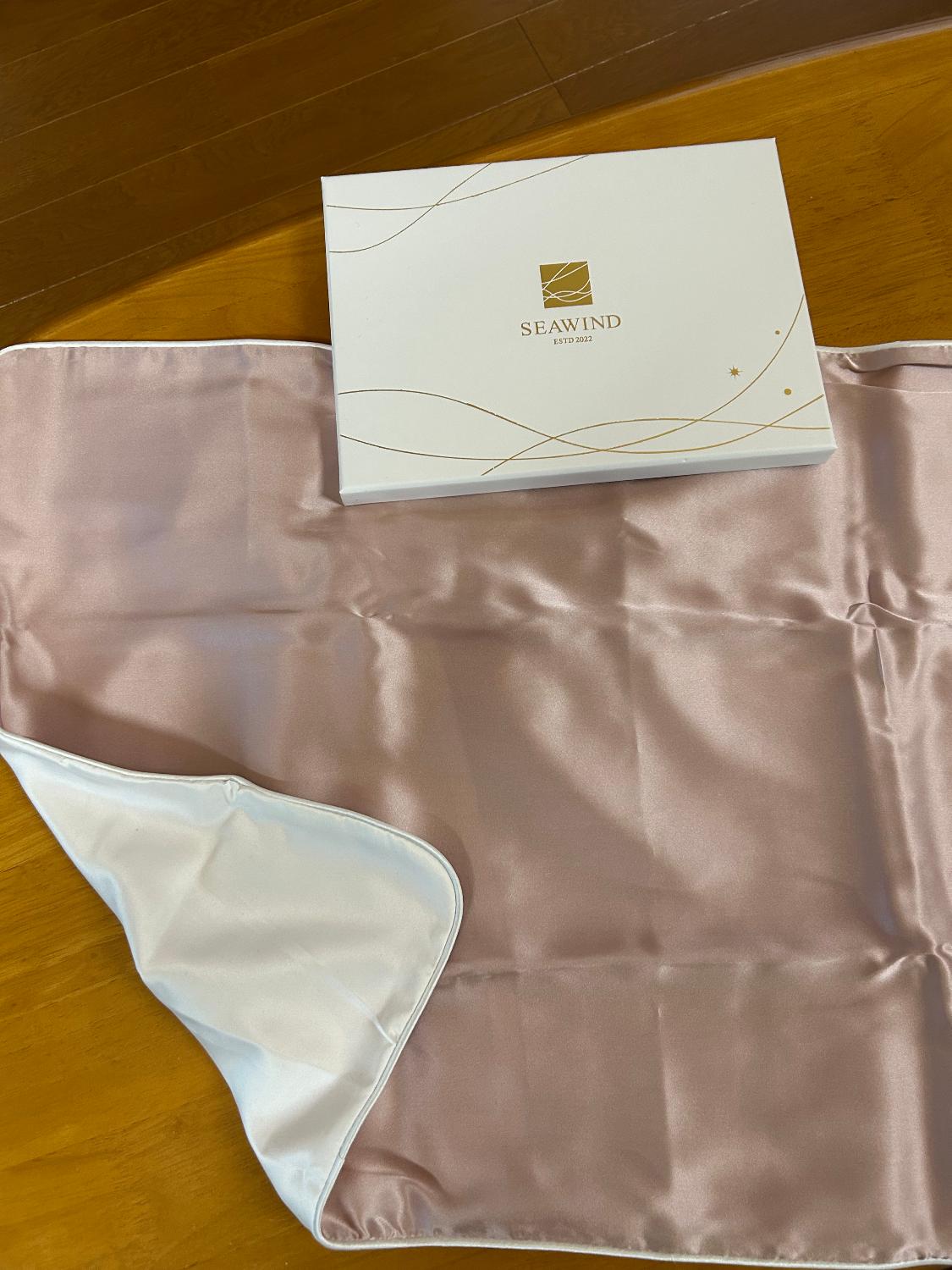 シルク枕カバー SEAWIND シルク枕カバー口コミ レビュー画像3