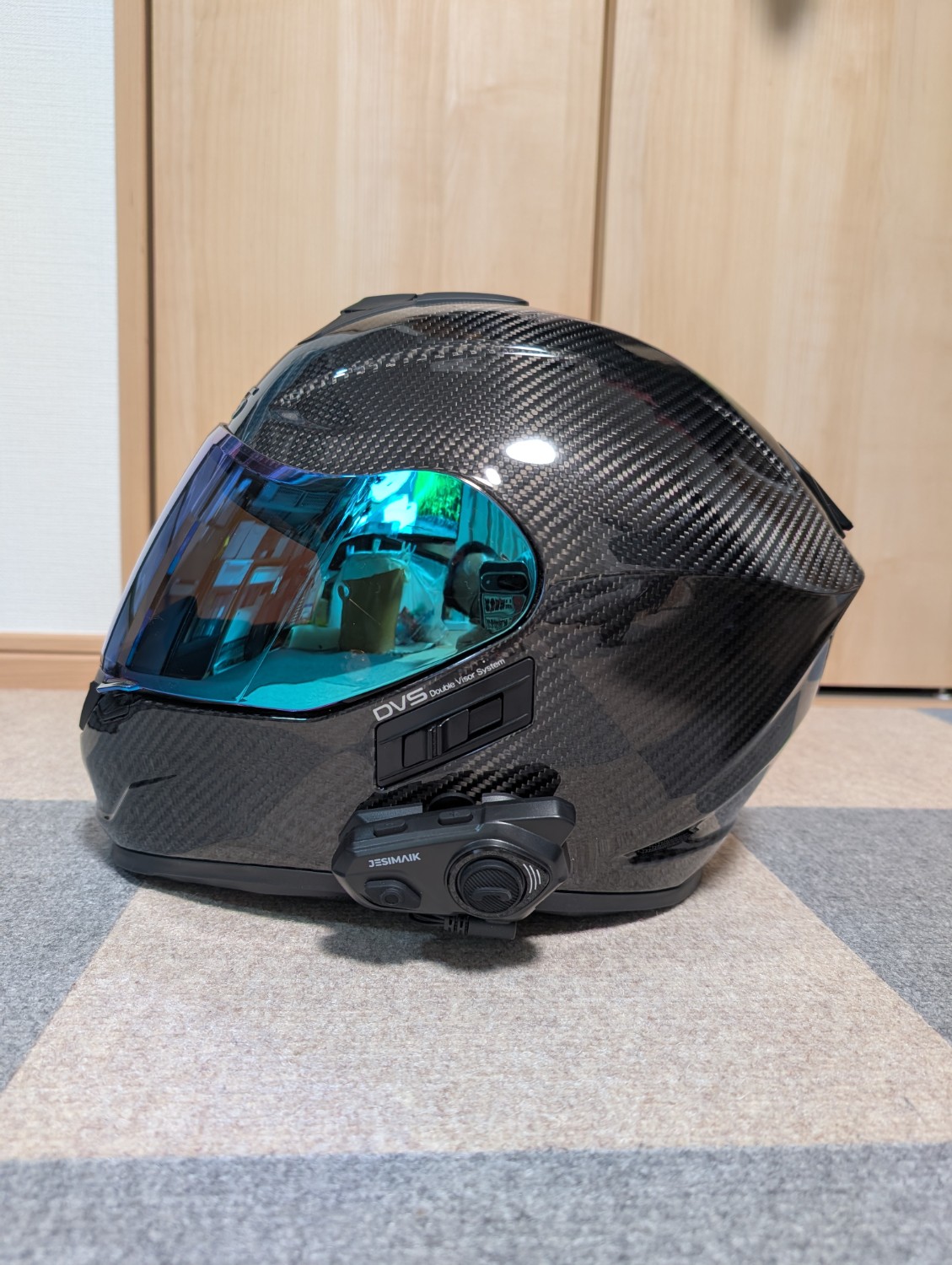 JESIMAIK Bluetooth付きSHOEIヘルメット