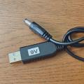 USB 9V USB֥ 󥿡ץ饹 USB5V Ϥ 9V˾ϤUSBŸ֥ ¸ USB-DC֥롡DC-DCС¢Ѵ֥롡USB 9V  ֥ Ĺ100cm (Х륯ʡ USB-DC֥ 5.5mm 2.1mm DCץ饰 ᡼ǽפξʥӥ塼ܺ٤򸫤