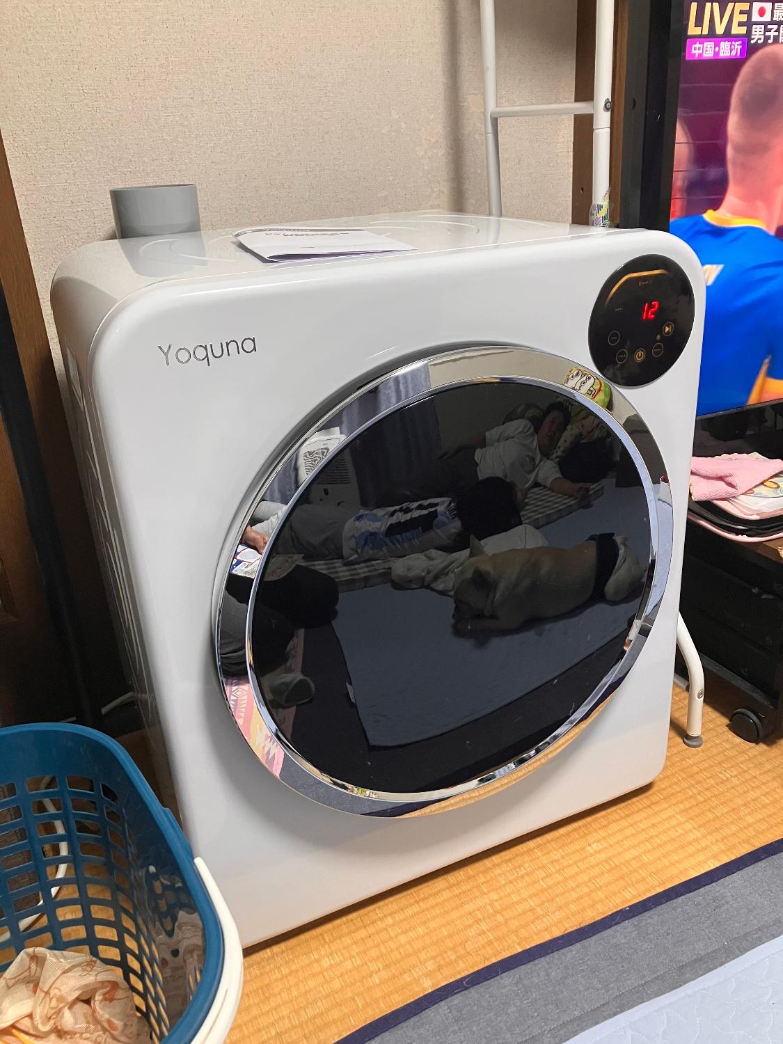 楽天市場】Yoquna 衣類乾燥機 6kg 小型 ドラム式 乾燥 除菌機能 UV照射