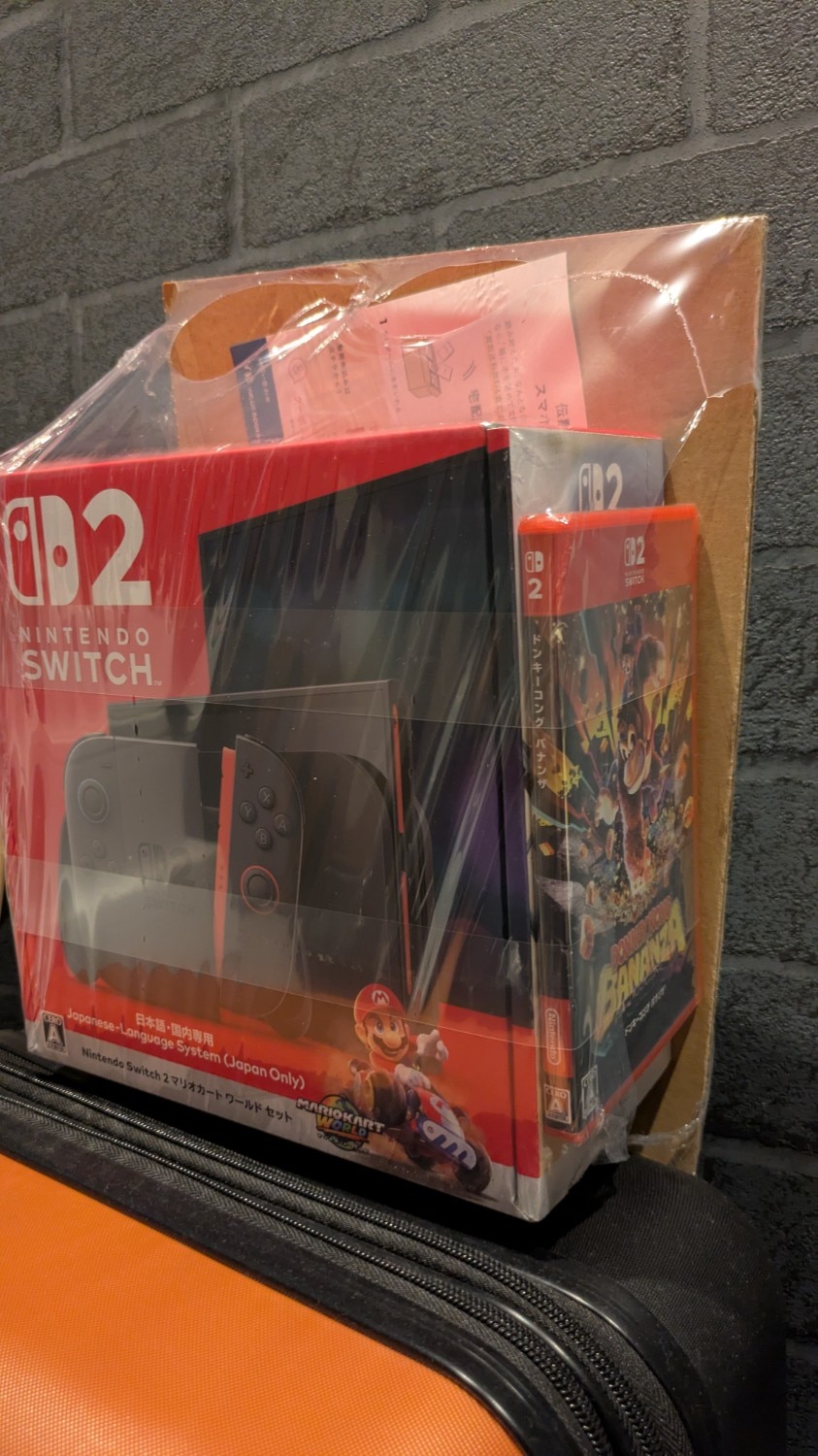 Switch2　スイッチ2　マリオカート ワールドセット +バナンザセット Amazon.co.jp: Nintendo Switch 2(日本語・国内専用) マリオ