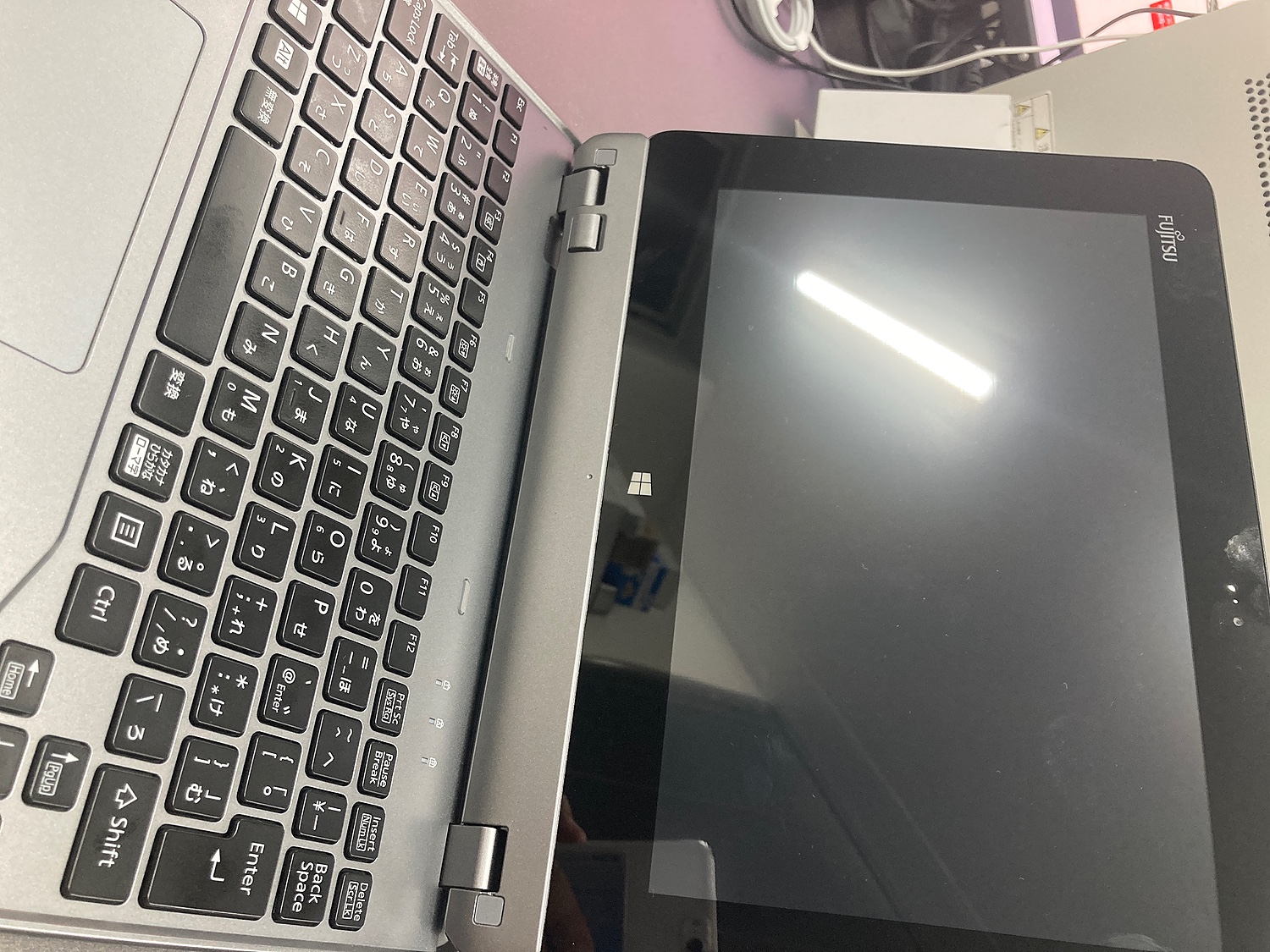 楽天市場】【中古】富士通 ARROWS Tab Q555/K32 中古 タブレット Win10 