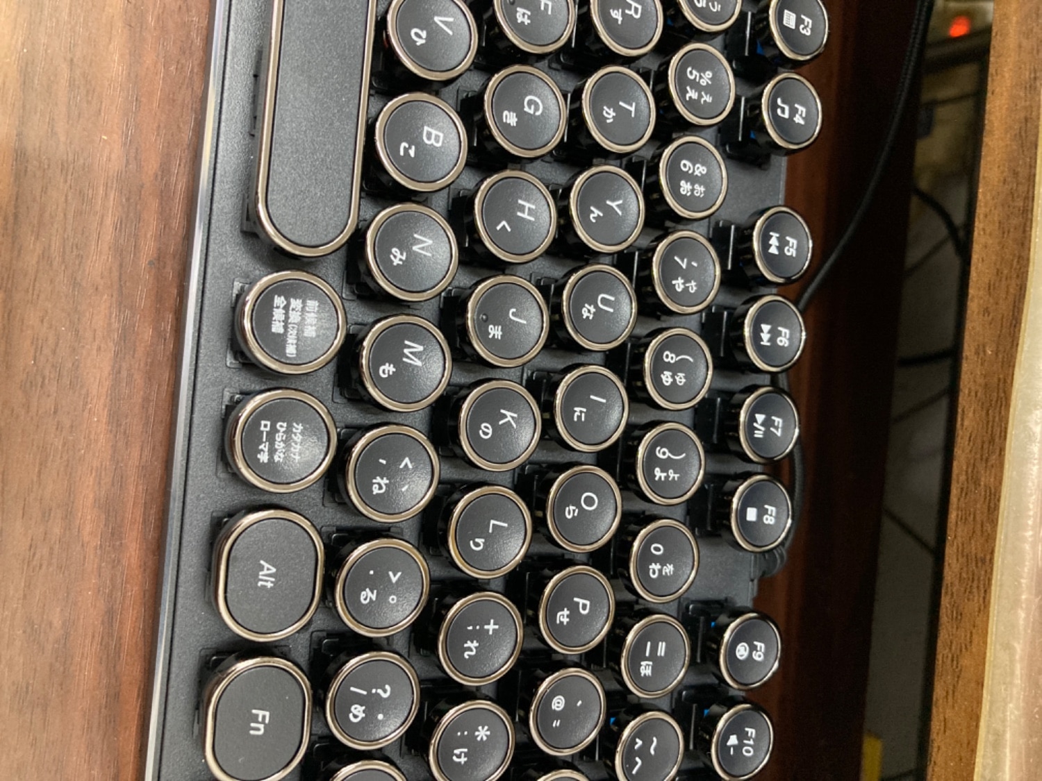 楽天市場】HKW. タイプライター風メカニカルキーボード キーボード