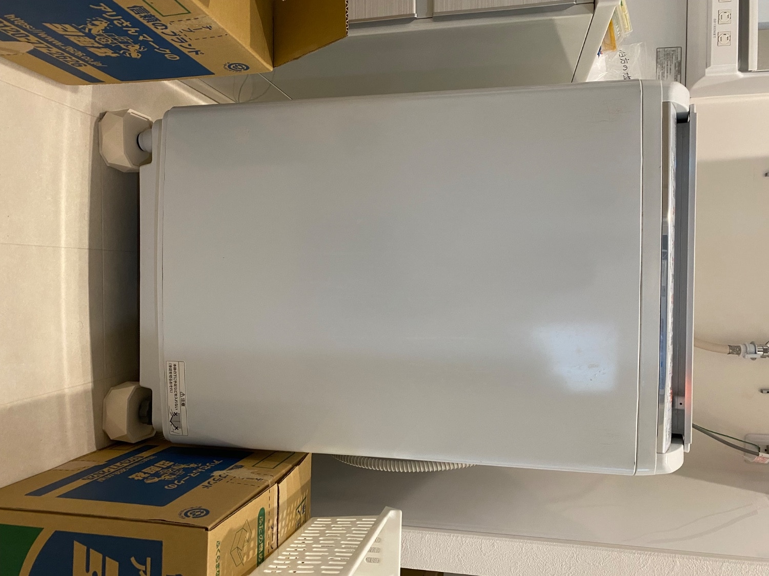 洗濯機かさ上げ台 防振・防音 ゴムマット 洗濯機 かさ上げ かさあげ 台 かさ上げ台 置き台 洗濯機置き台 台座 TFi あしあげ隊 TFi-9045 洗濯機かさ上げ台 レビュー画像10