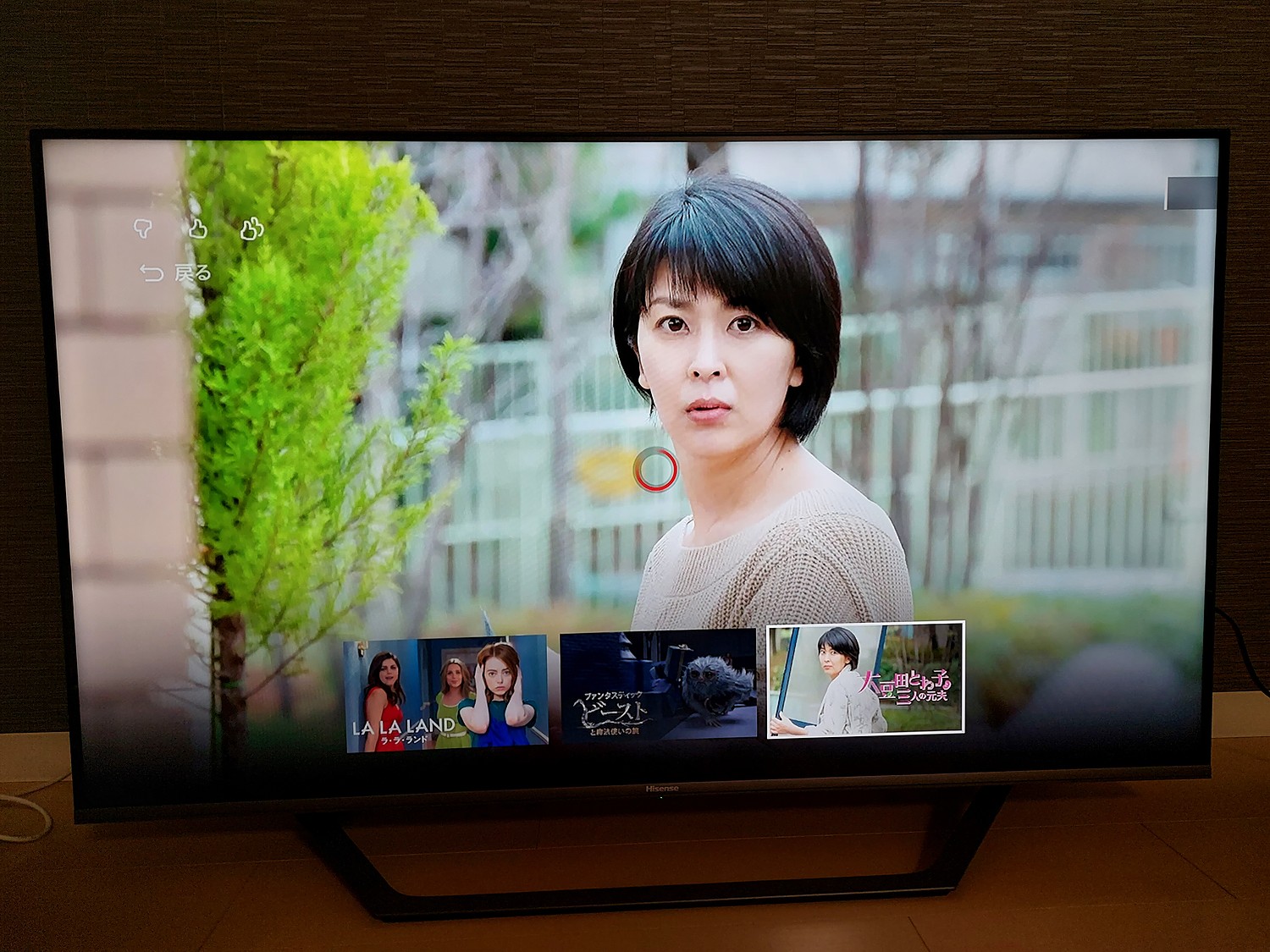 初期不良 ハイセンス 50V型 4Kチューナー内蔵 液晶 テレビ 50U7FG