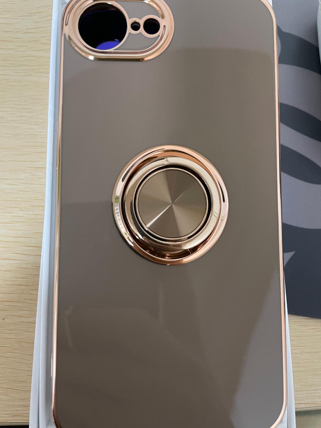 iPhoneケース リング一体型 メッキ加工 レビュー画像3