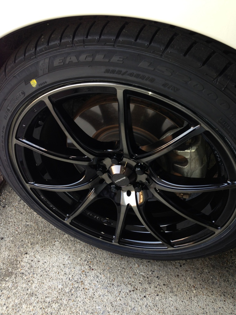 楽天市場】購入者さんの18インチ WedsSport SA-10R 18x7.5J 5/100 +45 HUB:73Φ ゼブラブラックブライト ZBB  ウェッズスポーツ SA10R FACE:F 1本重量 約8.40kg～新品アルミホイール単品1本価格4本購入で送料無料(TIRE SHOP 4U  楽天市場店) | みんなのレビュー・口コミ