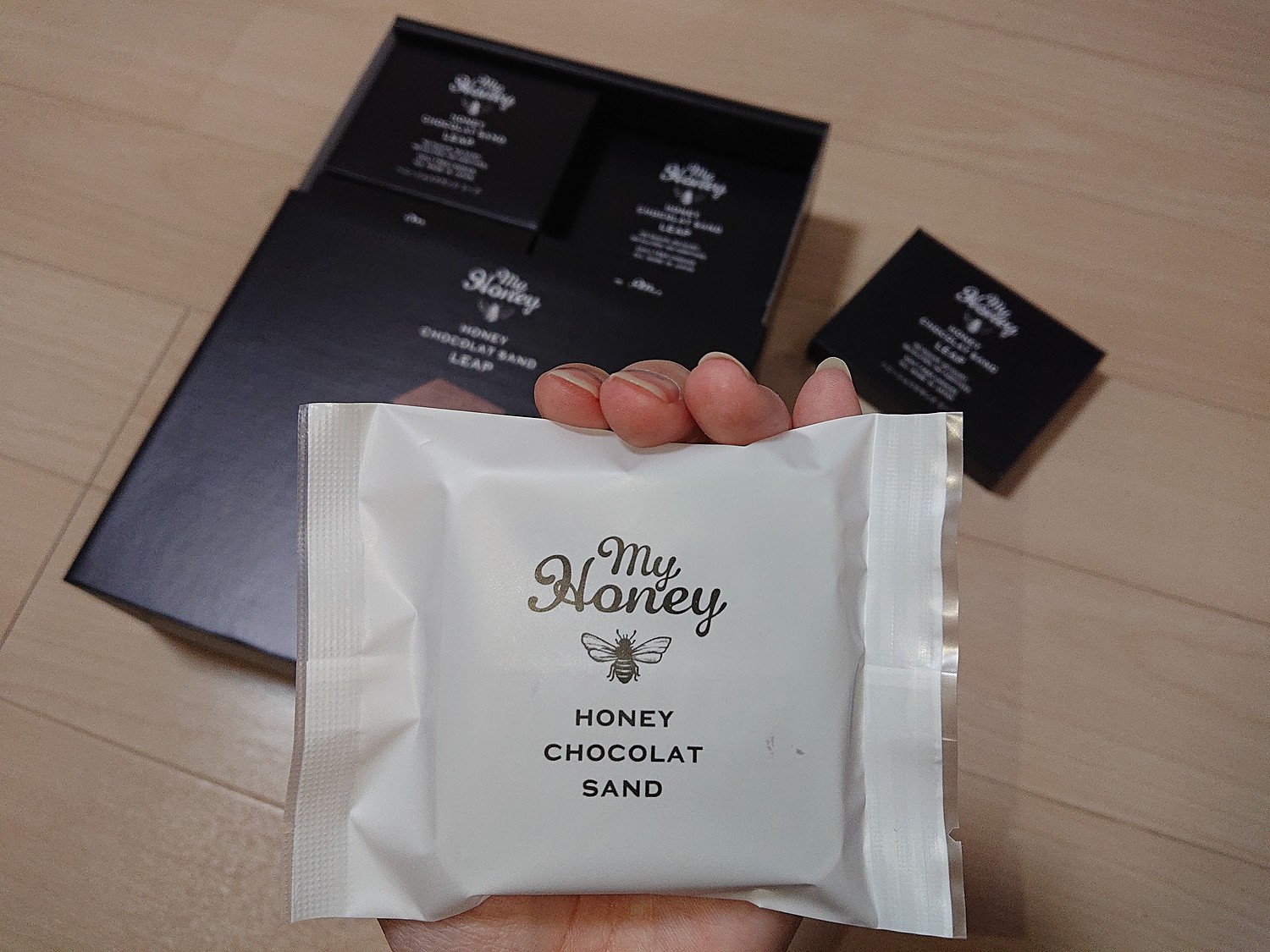 楽天市場 りさこ さんのmy Honey ハニーショコラサンド リープ Leap Box 12枚入り 生はちみつ専門店 My Honey みんなのレビュー 口コミ