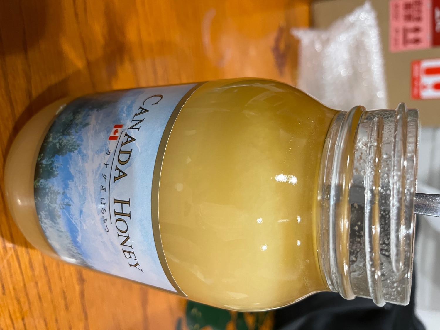 【新品・即決・送料込】 カナダ産 はちみつ 1.2kg 結晶タイプ 無濾過 純粋蜂蜜 2個 セット ｜ 匿名 追跡 補償便 全国送料無料 カナダ産 蜂蜜 1.2kg (結晶タイプ）瓶 | はちみつ ハチミツ