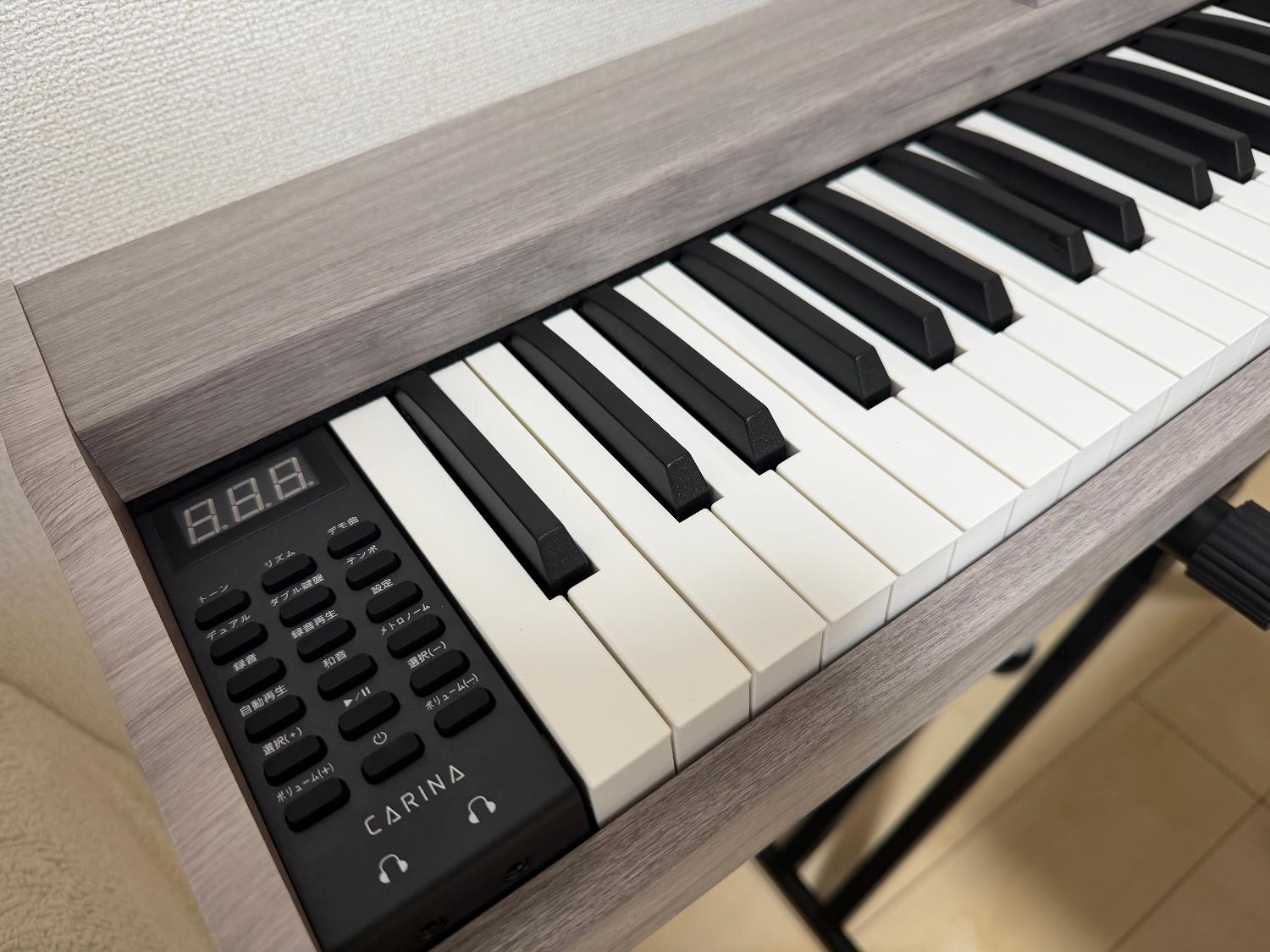 電子ピアノ カリーナ carina レビュー画像4
