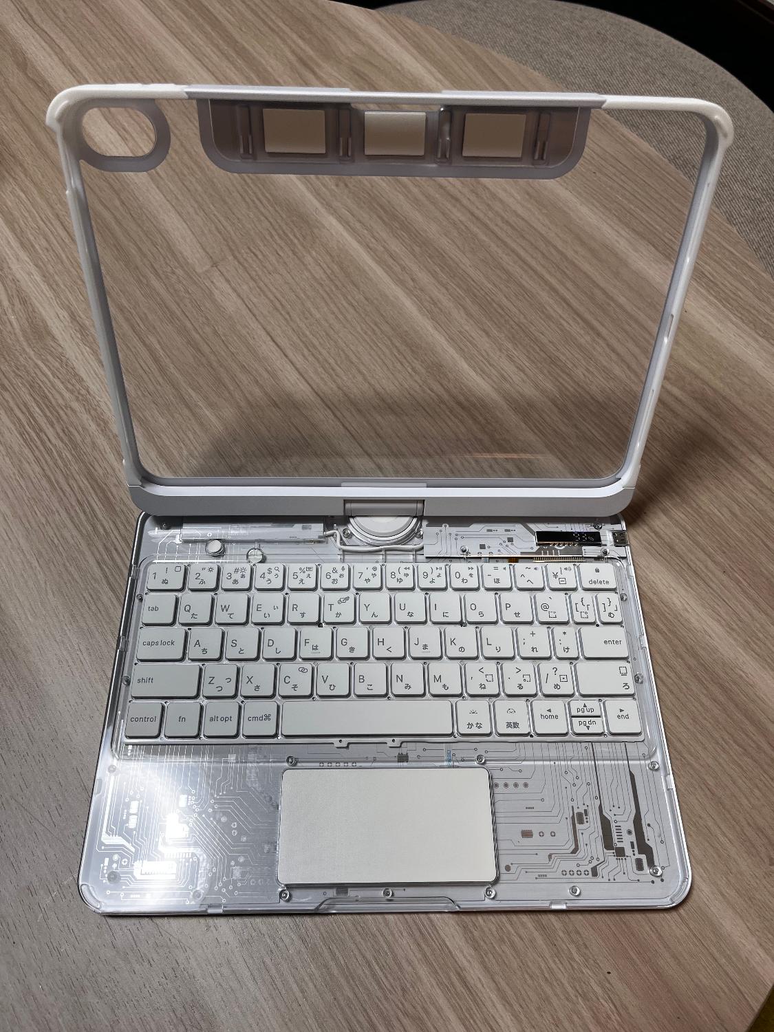 iFacemall Magic Keyboard 本体　透明&ホワイト 楽天市場】【SNSで大人気！☆レビュー特典開催中】iFacemall iPad