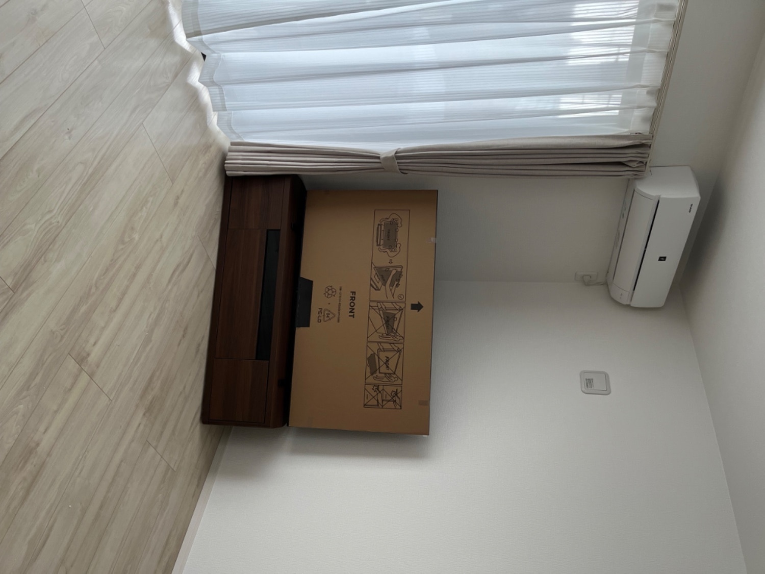 《新生活フェアクーポン》テレビ台 テレビボード コーナー 110cm 130cm 大型テレビが見やすいスイングコーナーテ コーナーテレビ台 ニッセンテレビ台 テレビ台口コミ レビュー画像6