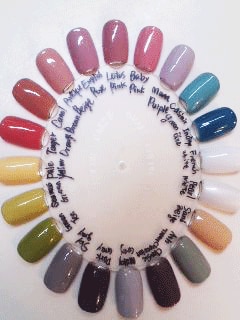 楽天市場 10p24feb14 メール便対象商品 カラージェルの色見本に 黄ばみがあるので激安カラーチャートディスククリア ジェルネイル用品グレースガーデン みんなのレビュー 口コミ