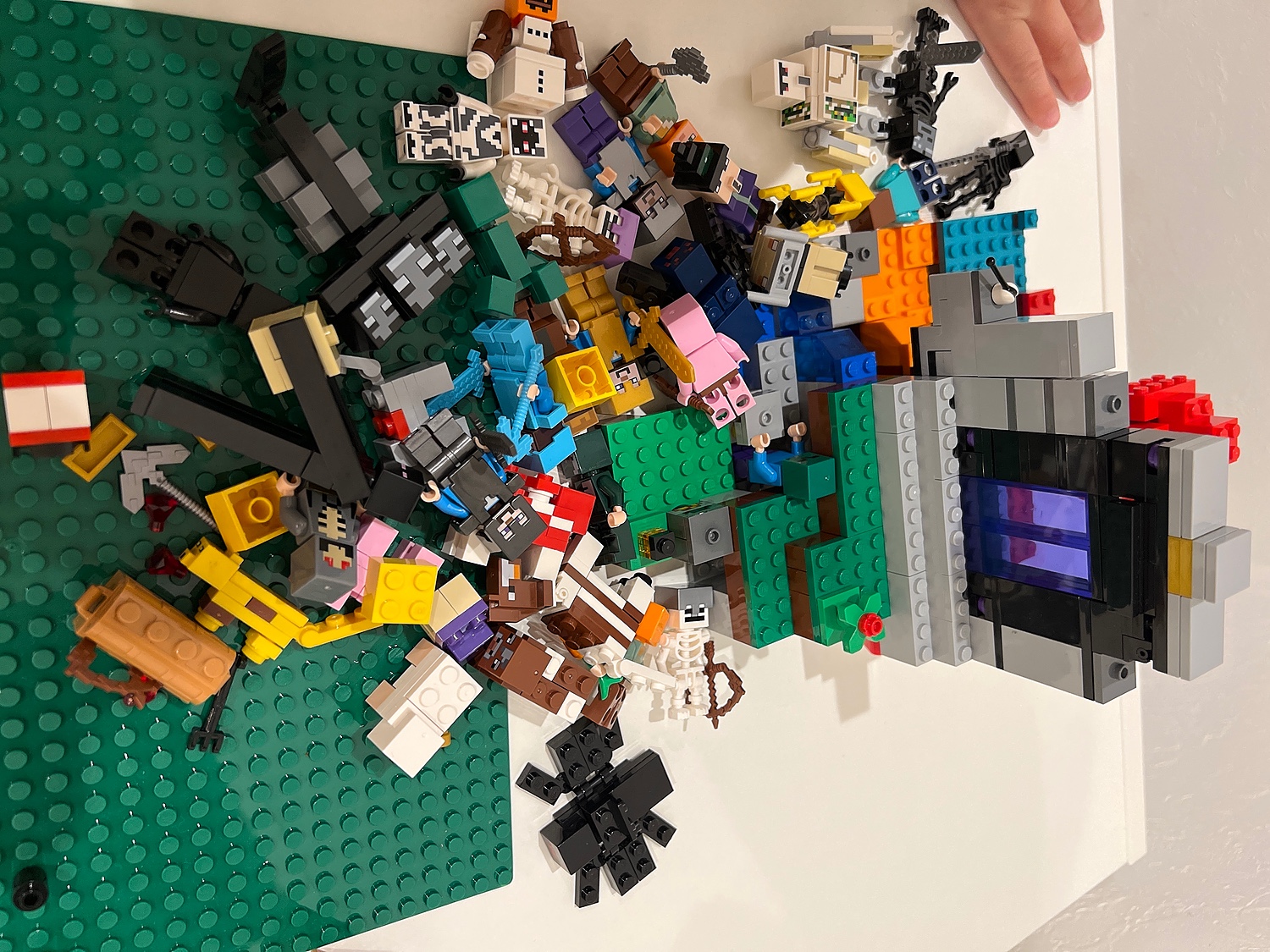 送料無料新作 レゴ LEGO マインクラフト 燃えている ゾンビ 正規品