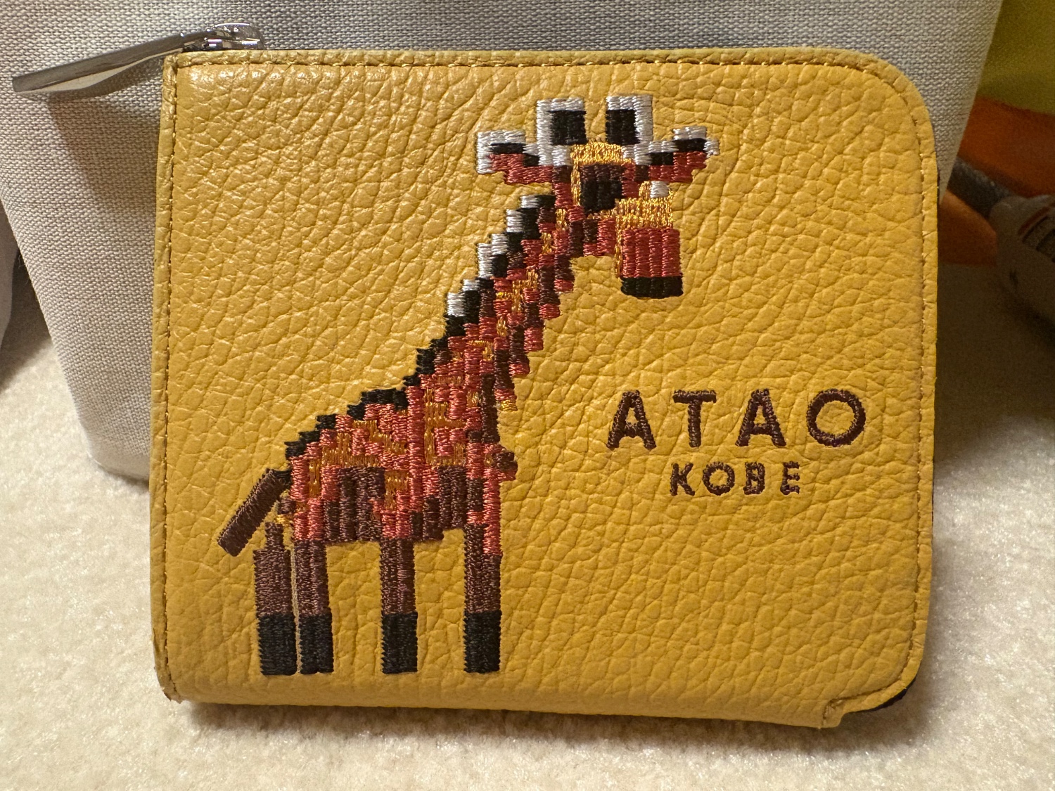 アタオ ATAO18周年記念 ZOOシリーズ チェス キリン 財布 ミニ財布 ATAO ATAO公式 チェス・ZOO ATAO18周年記念 ZOOシリーズ チェス
