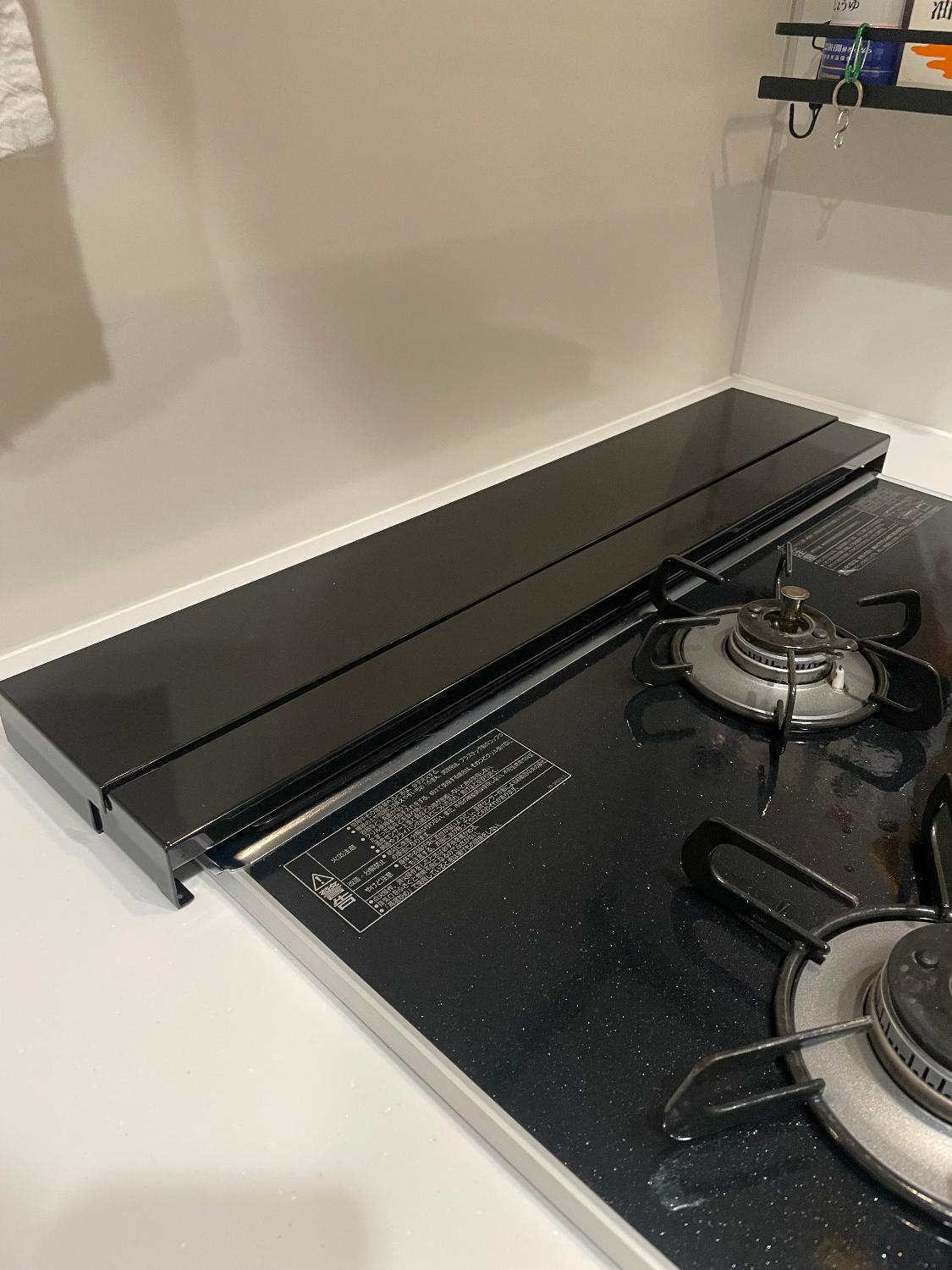 ［ 奥行伸縮排気口カバー タワー 60cmコンロ用 山崎実業 tower 排気口カバー レビュー画像10