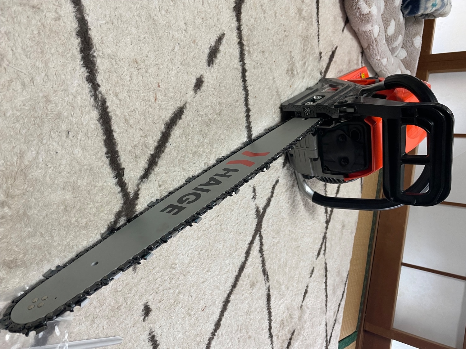 楽天市場】ハイガー チェーンソー エンジン 52cc 軽量 20インチ(50cm 