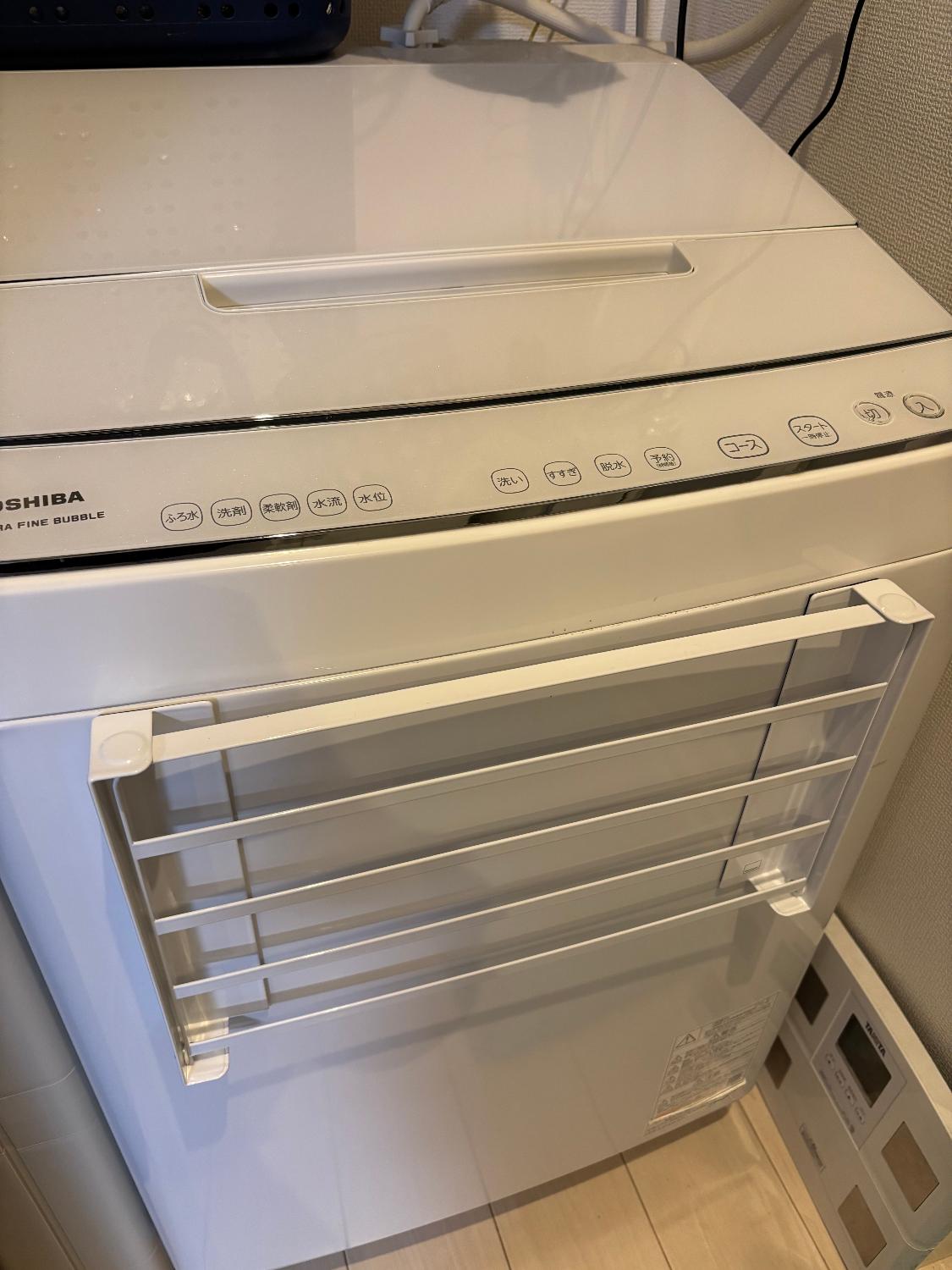 マラソン中+4倍 山崎実業tower 洗濯機横マグネット棚 折り畳み棚レビュー レビュー画像14