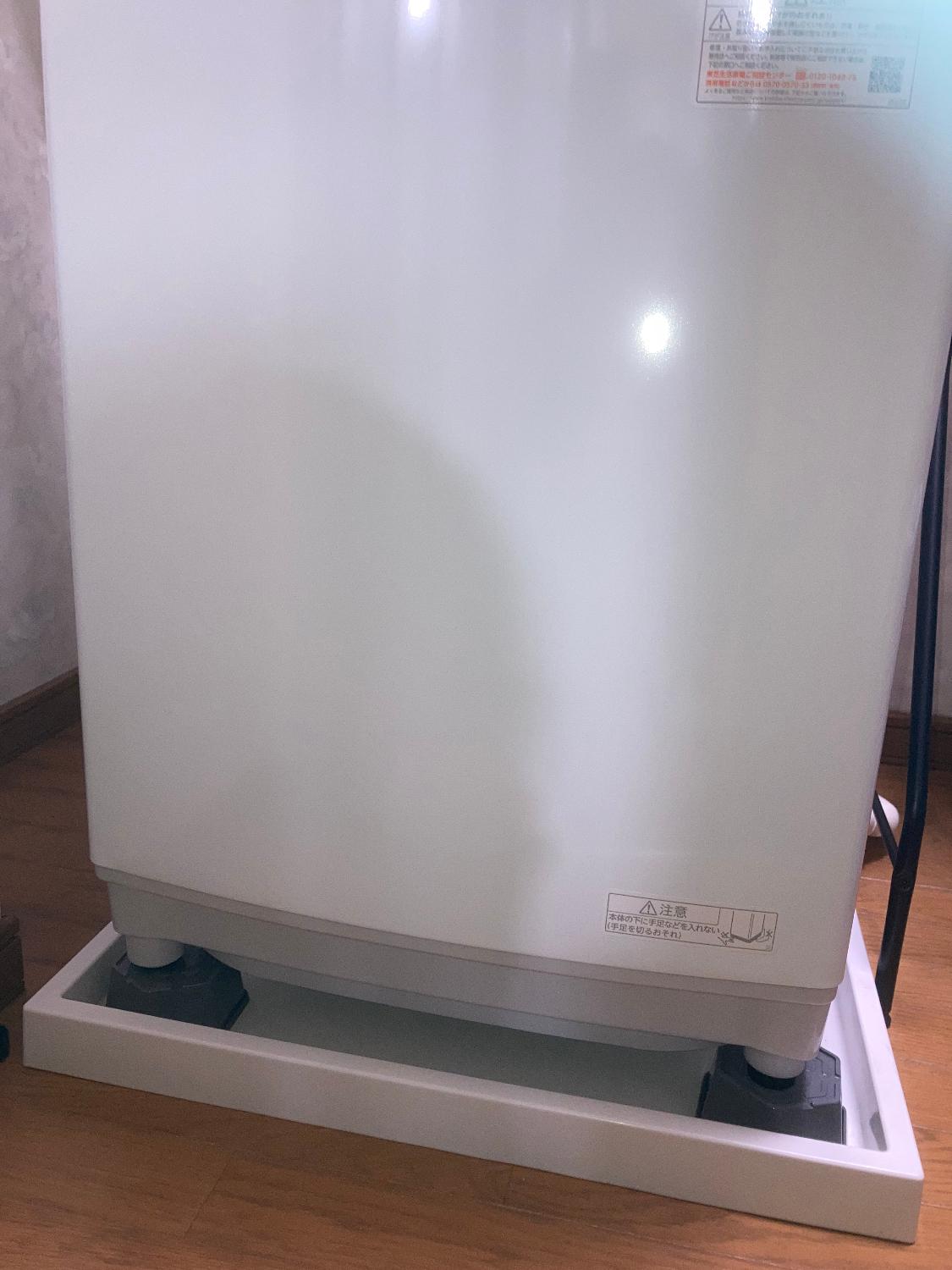 レビュー38,000件超！ ふんばるゾウ 洗濯機かさ上げ台 洗濯機防振 レビュー画像11